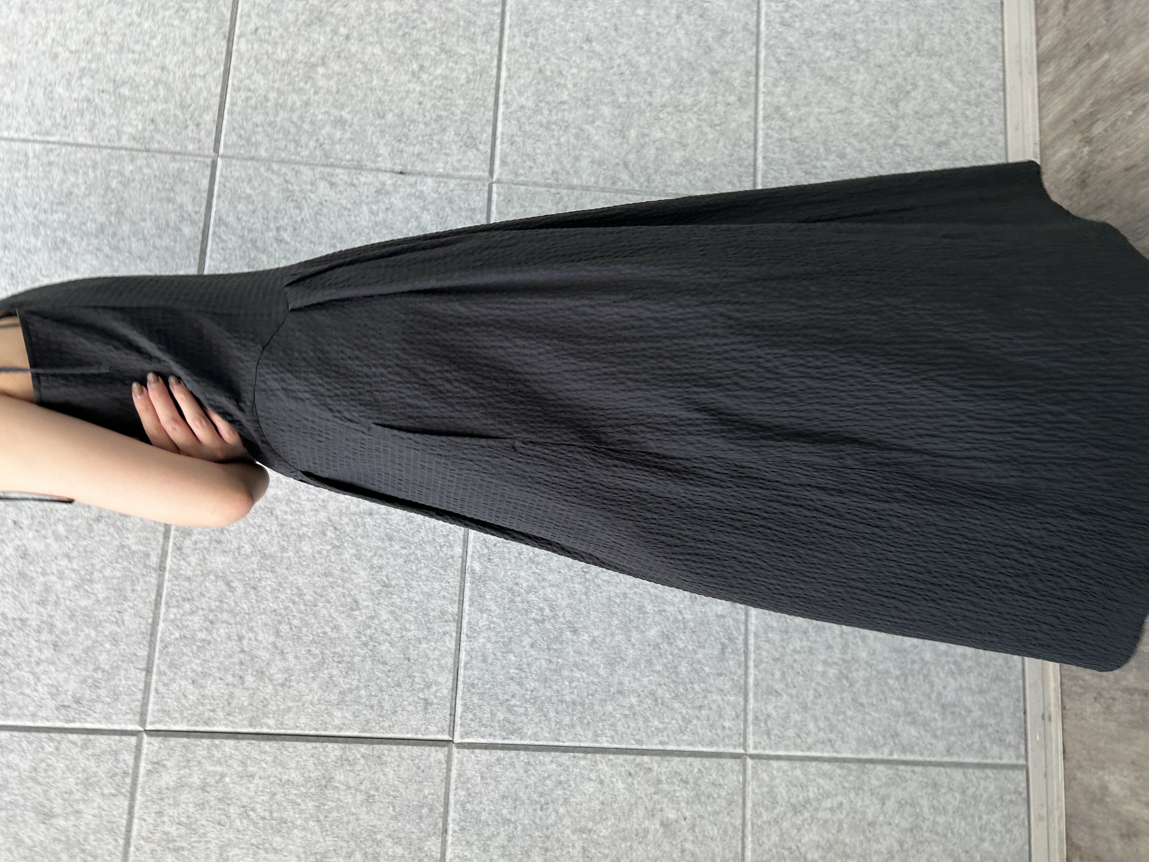 harunaさんの「CODE A｜shoulder ribbon dress」を使ったコーディネート