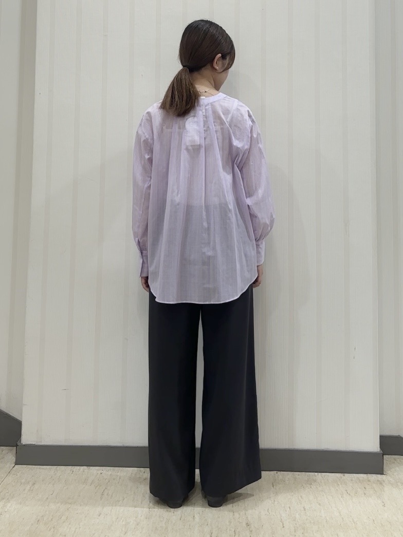 ちひさんの「INDIVI｜【接触冷感／透湿／着る日傘】イージーワイドパンツ」を使ったコーディネート