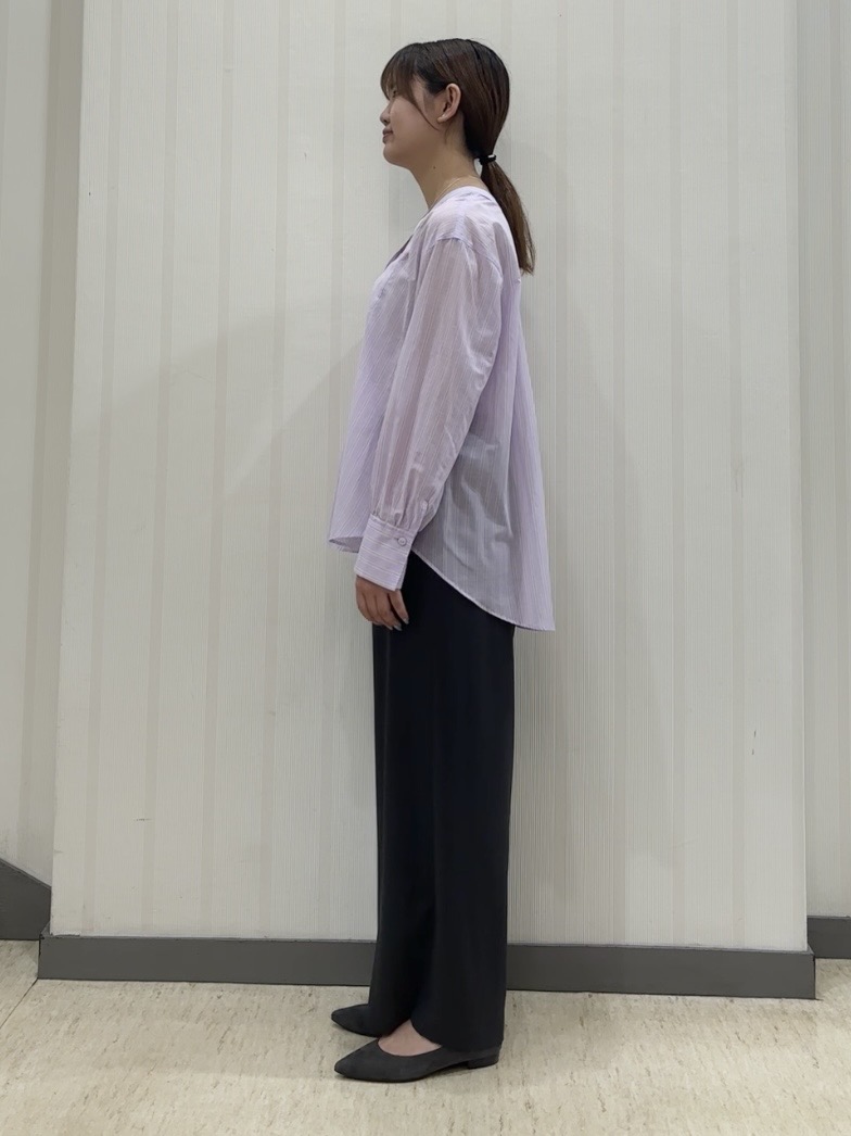 ちひさんの「INDIVI｜【接触冷感／透湿／着る日傘】イージーワイドパンツ」を使ったコーディネート