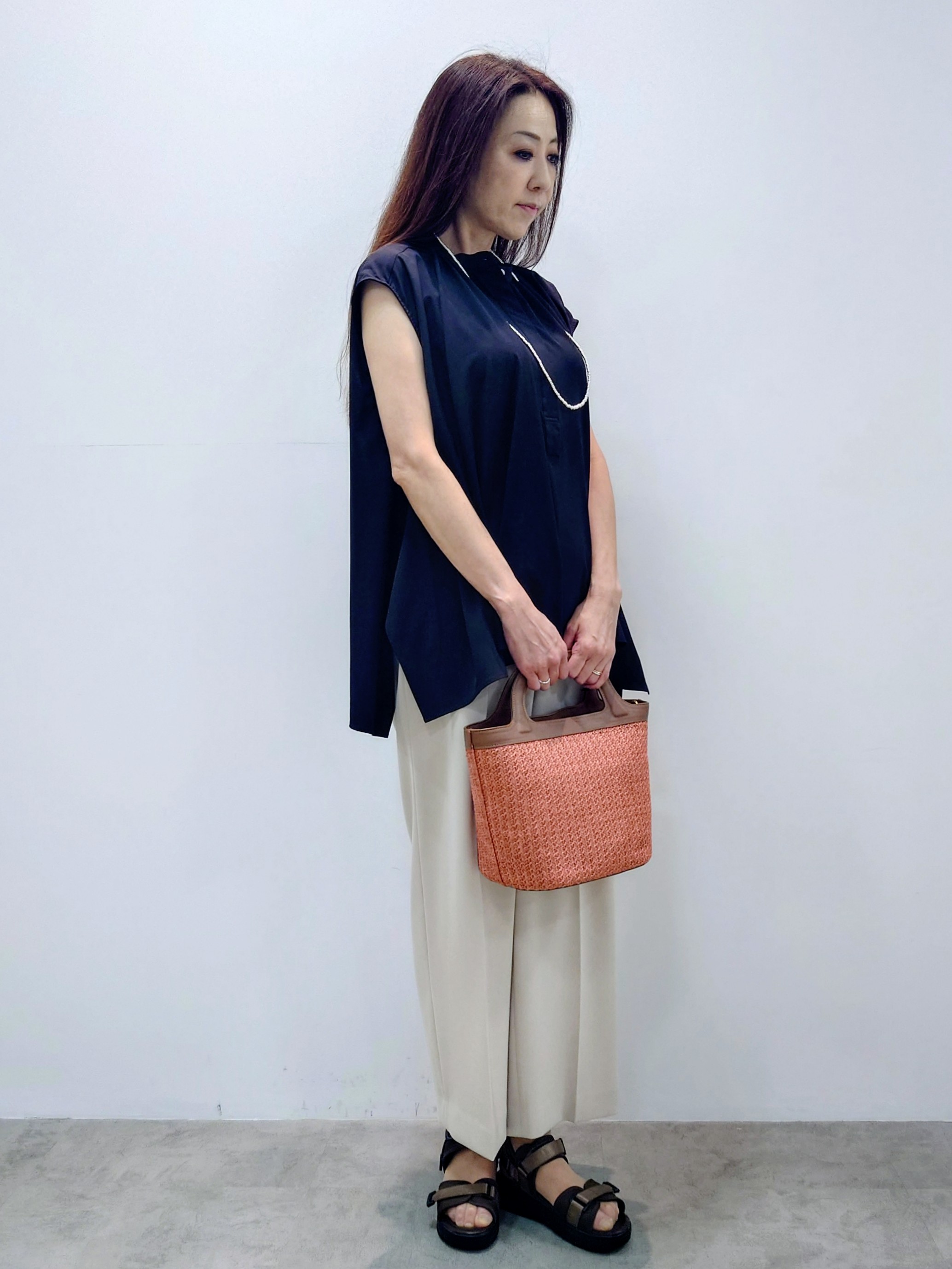 yoshiさんの「Reflect｜【UVカット／接触冷感】ラッシュガードブラウス」を使ったコーディネート