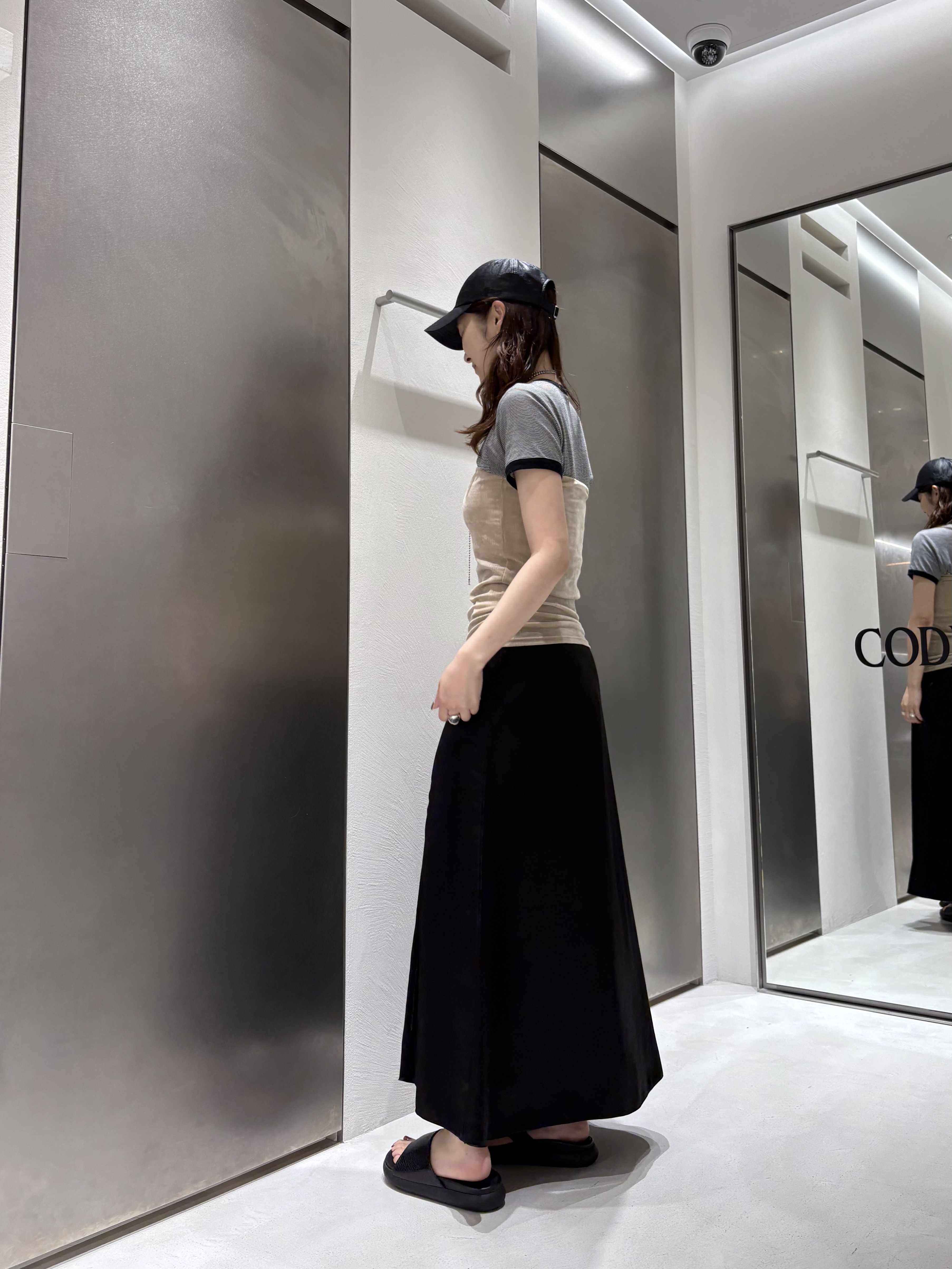 iwamiさんの「CODE A｜【Cup-in】Robert P． Miller｜Flocky bustier」を使ったコーディネート