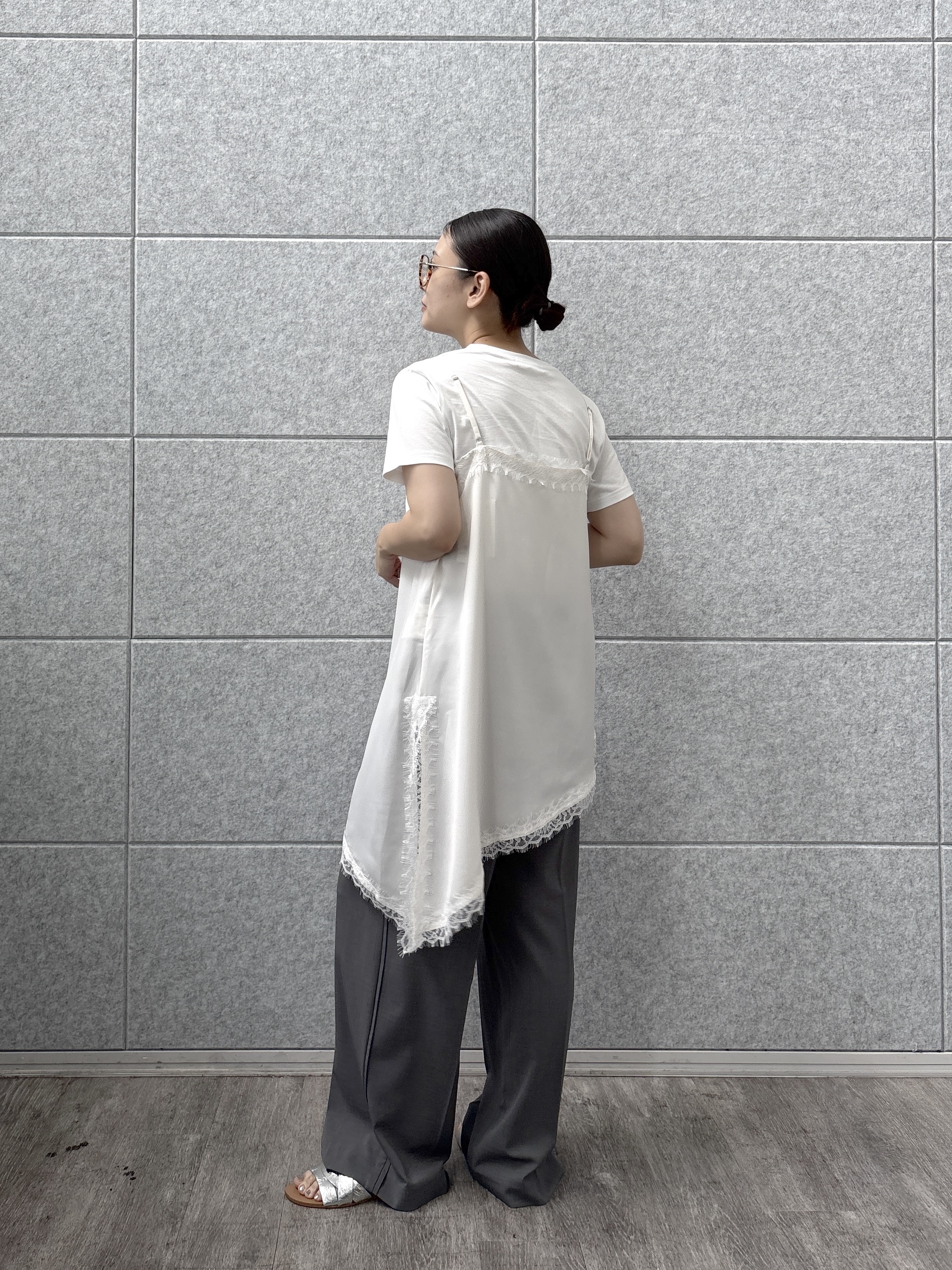ayanoさんの「INDIVI｜フレンチブルTシャツ」を使ったコーディネート