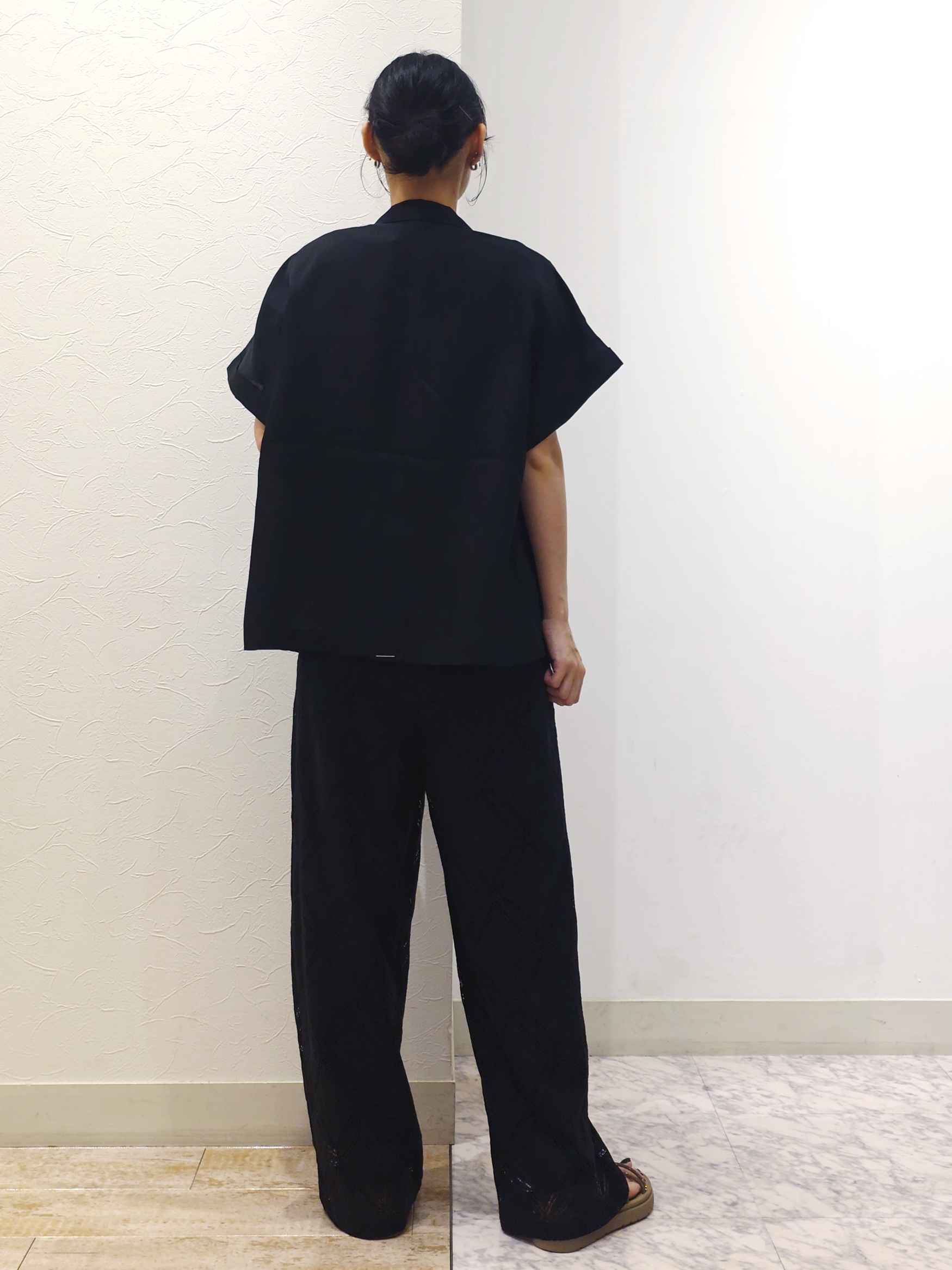ケイさんの「grove｜【洗濯機OK・ひんやり/SETUP可】シワになりにくいハーフスリーブジャケット」を使ったコーディネート