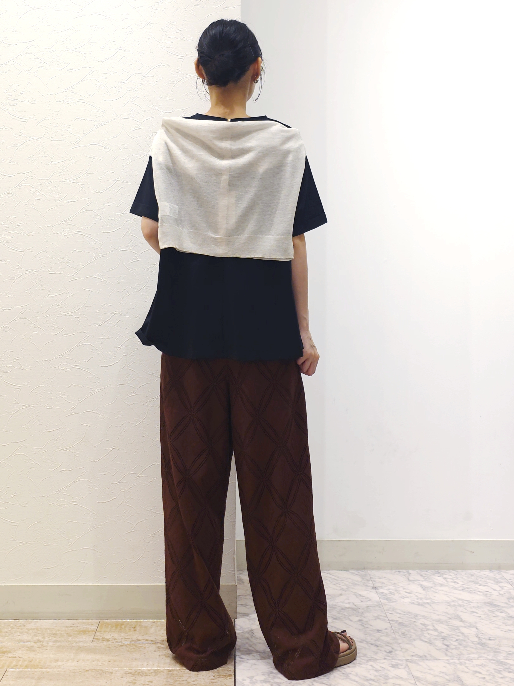ケイさんの「grove｜【遮熱／吸水速乾／UVカット】フレアシルエットTシャツ」を使ったコーディネート