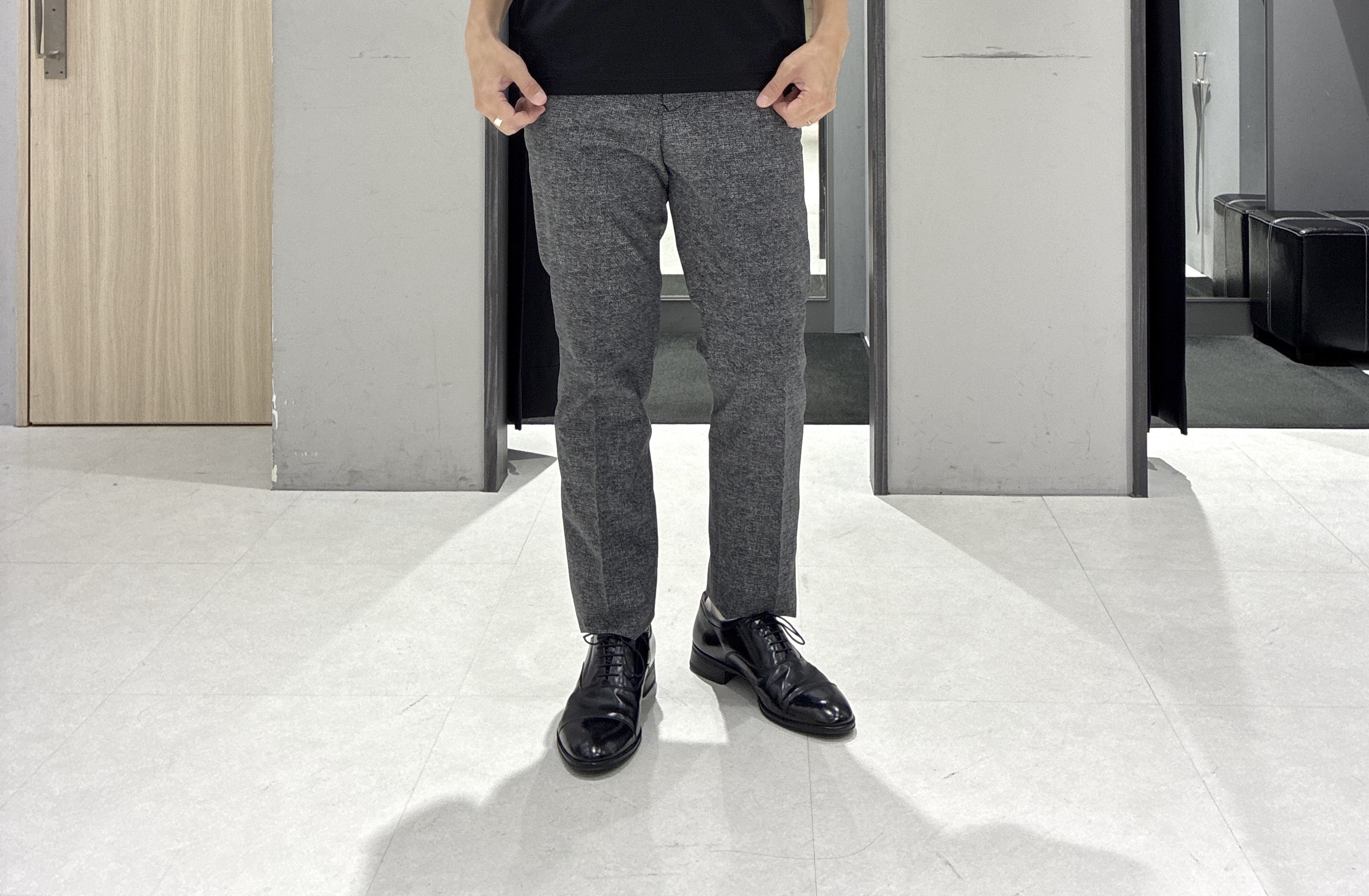 わいずみさんの「TAKEO KIKUCHI｜【接触冷感】アイスクリアコットン ワンポイント ポロシャツ」を使ったコーディネート
