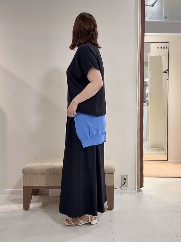 YUIさんの「UNTITLED｜【9色展開/アンサンブル可】コットンクルーネックカーディガン」を使ったコーディネート