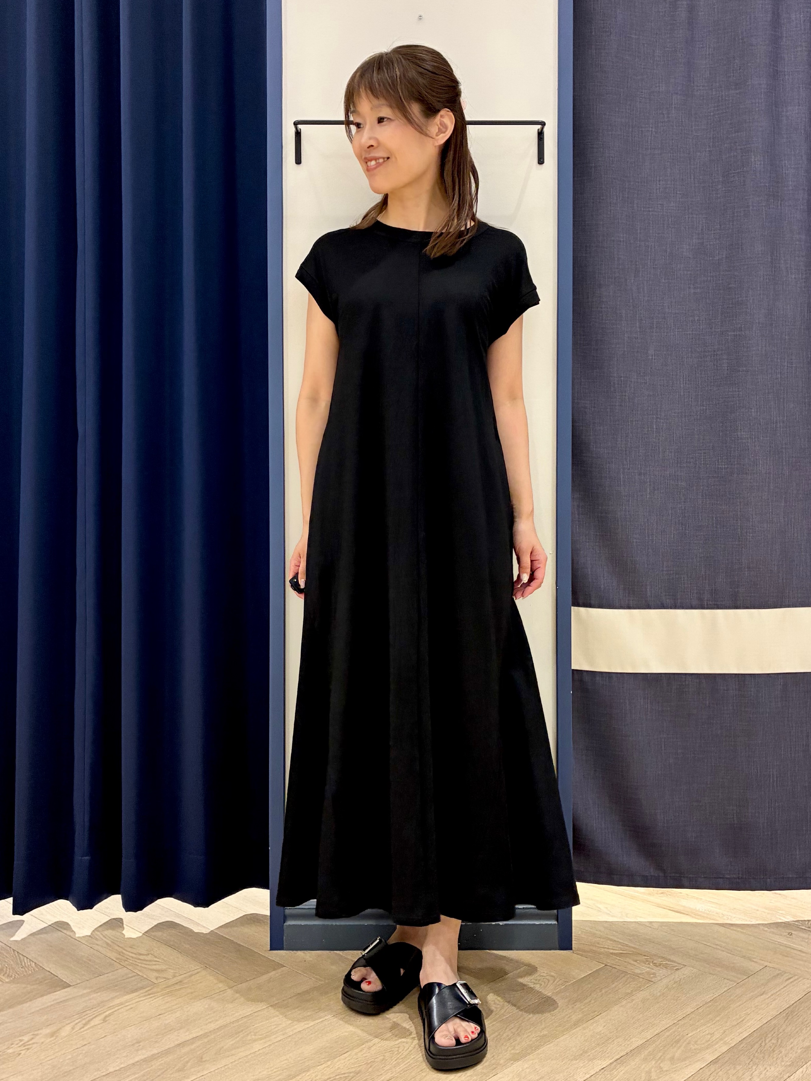 Orikaさんの「grove｜【洗濯機OK/SETUP可】シワになりにくいハーフスリーブジャケット」を使ったコーディネート
