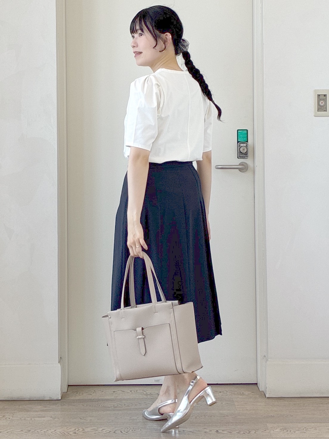  beni_gingerさんの「Reflect｜【SS-4Lサイズ／UVカット／接触冷感】匠ジャケット／ノーカラー」を使ったコーディネート