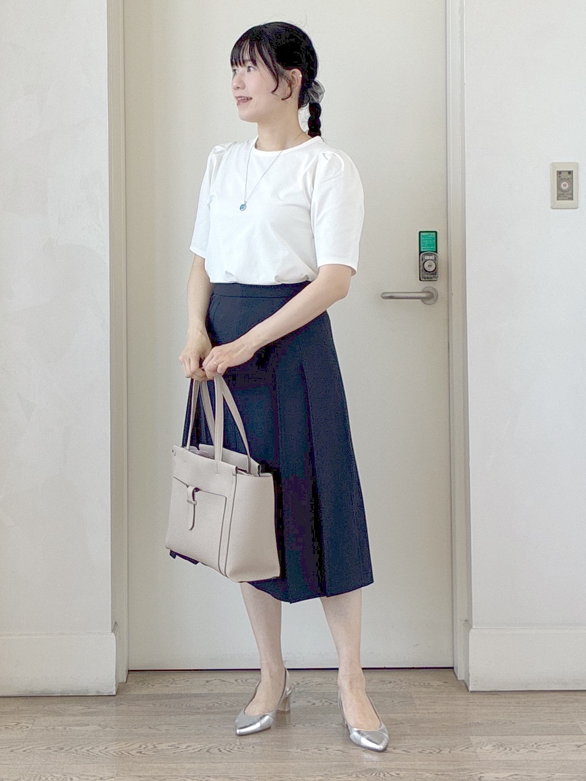  beni_gingerさんの「Reflect｜【SS-4Lサイズ／UVカット／接触冷感】匠ジャケット／ノーカラー」を使ったコーディネート