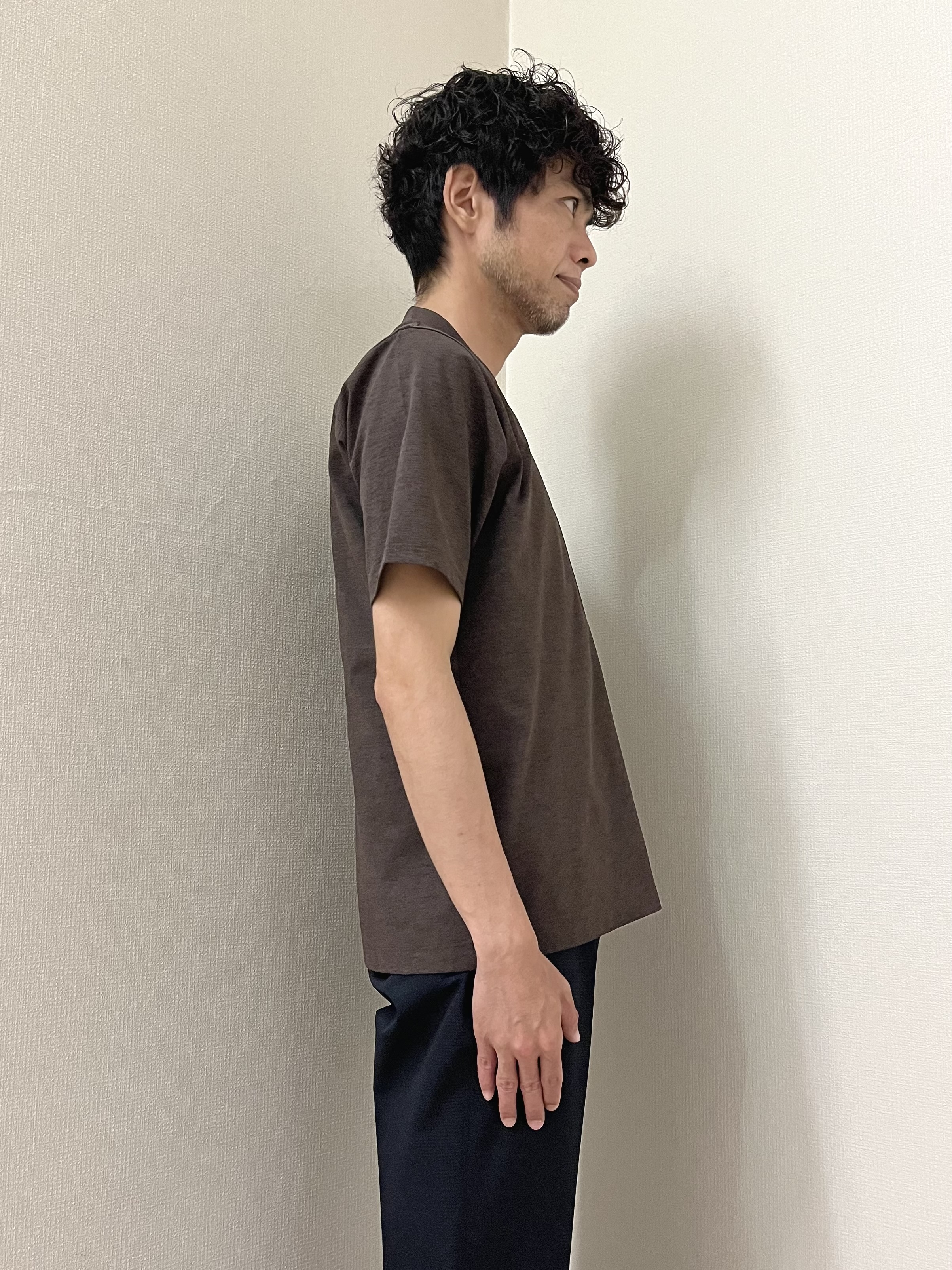 URAさんの「TAKEO KIKUCHI｜【抗菌防臭】COOL DOTS（R）ドビープリント ジャケット」を使ったコーディネート