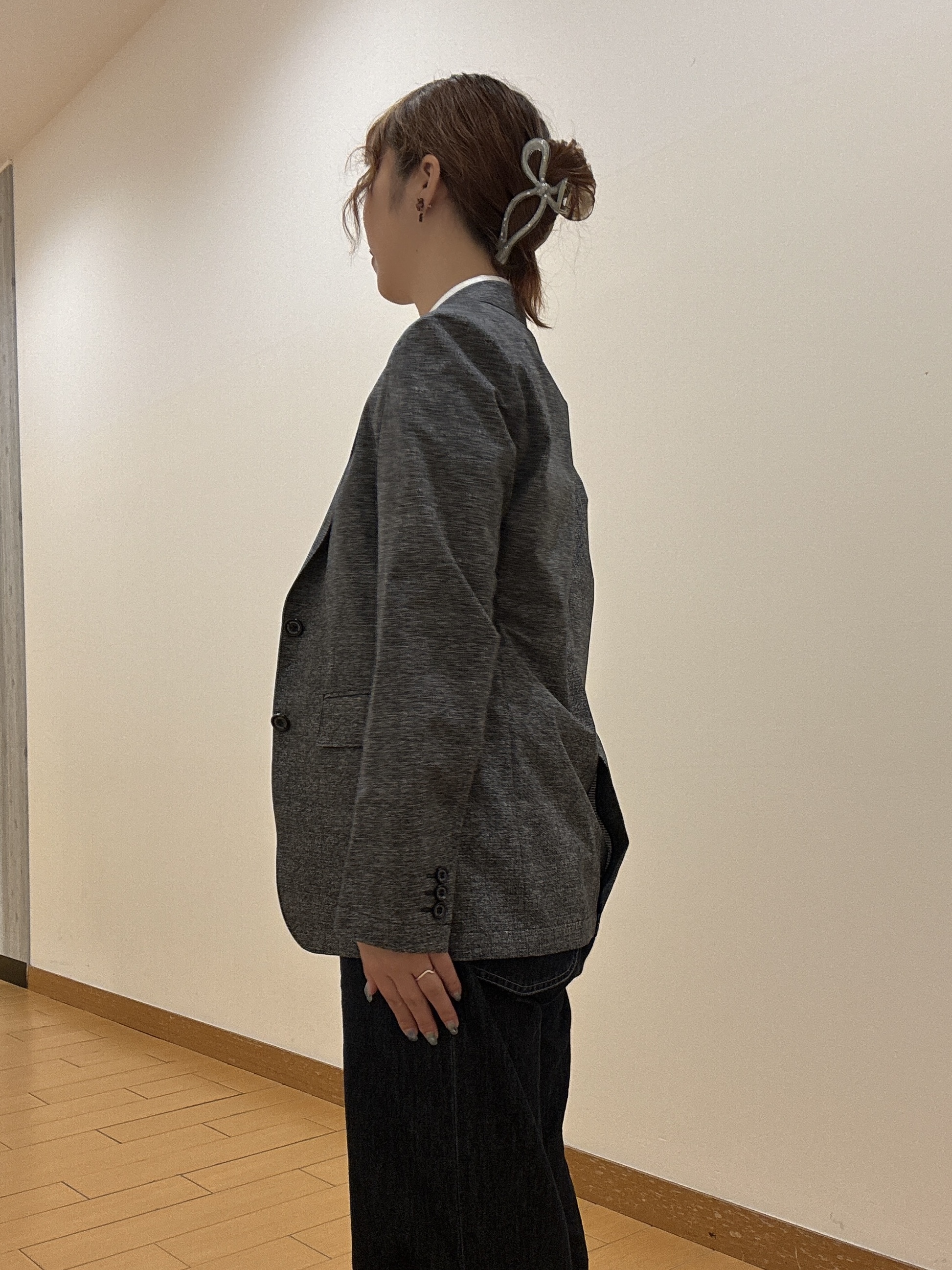 ヒナさんの「TAKEO KIKUCHI｜【接触冷感】アイスクリアコットン ワンポイント ポロシャツ」を使ったコーディネート