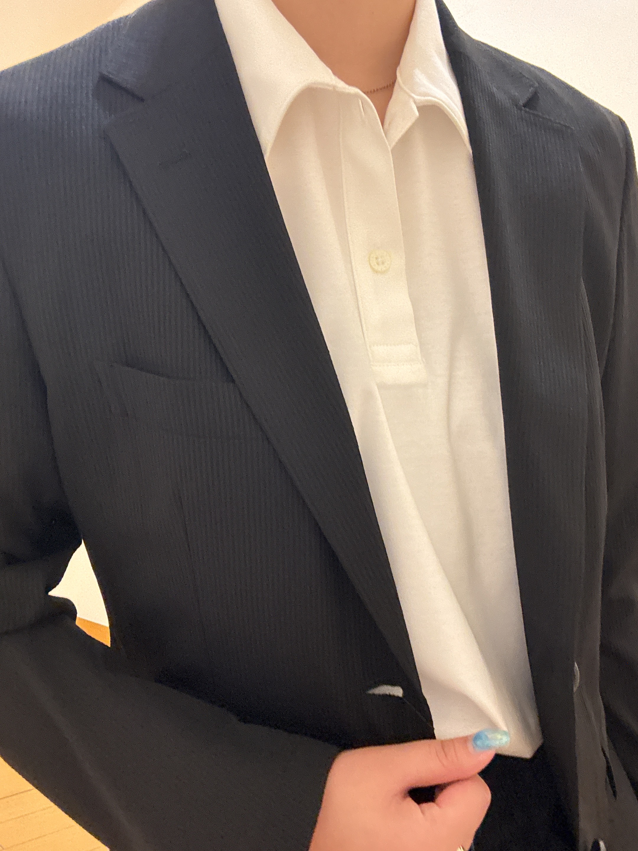 ヒナさんの「TAKEO KIKUCHI｜【Begin5月号掲載/通気性】トリコットサッカー ジャケット」を使ったコーディネート