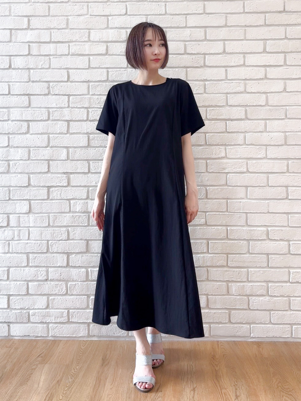 𝐜𝐡𝐢𝐤𝐚さんの「SHOO･LA･RUE｜【高レビュー/洗濯機可/セットアップ可】軽凛(かろりん) 半袖ジャケット」を使ったコーディネート