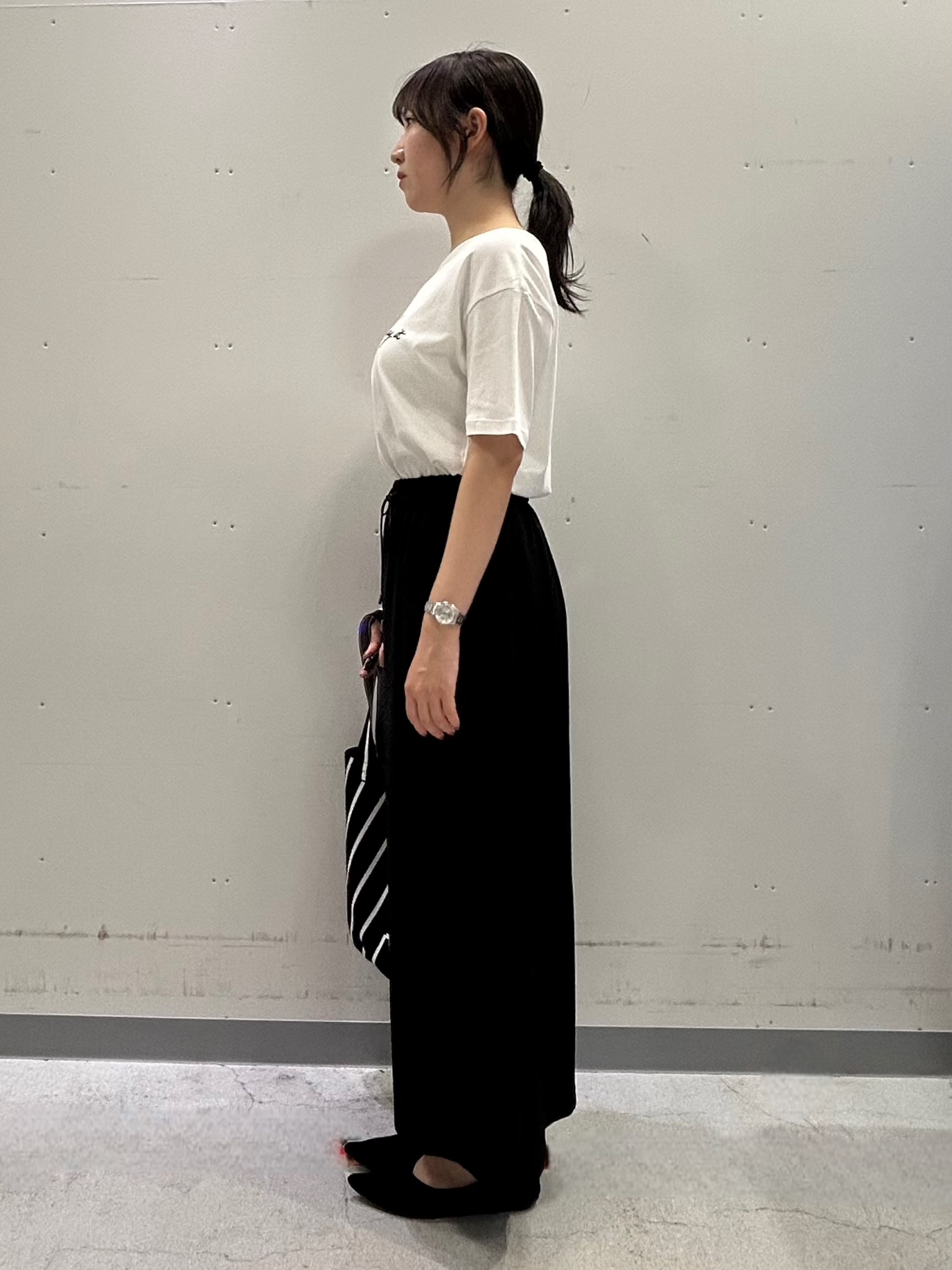 noeさんの「INDIVI｜【夏羽織り/着る日傘】ドルマンフォルムブルゾン」を使ったコーディネート