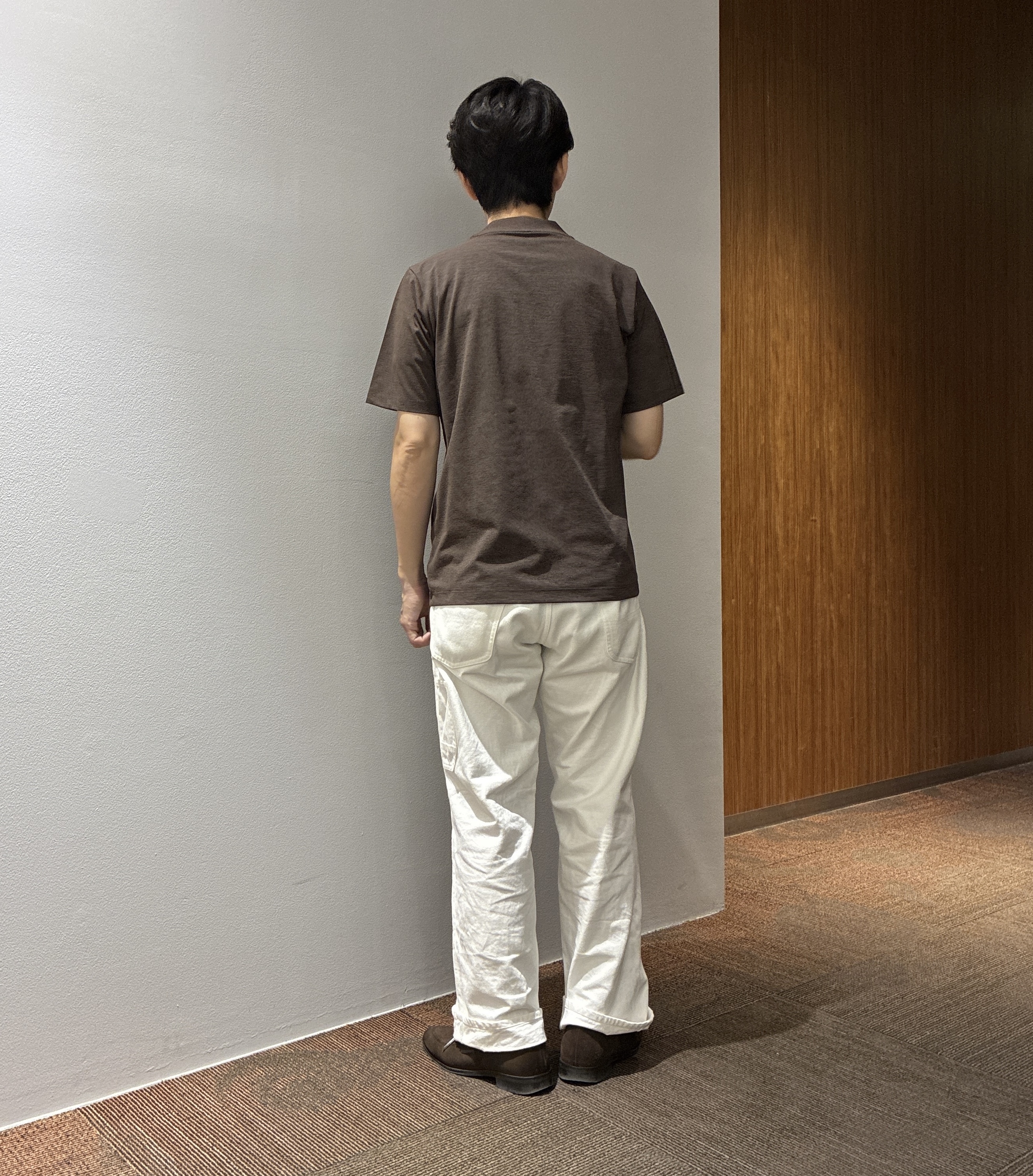 わいずみさんの「TAKEO KIKUCHI｜【Begin5月号掲載/通気性】トリコットサッカー ジャケット」を使ったコーディネート