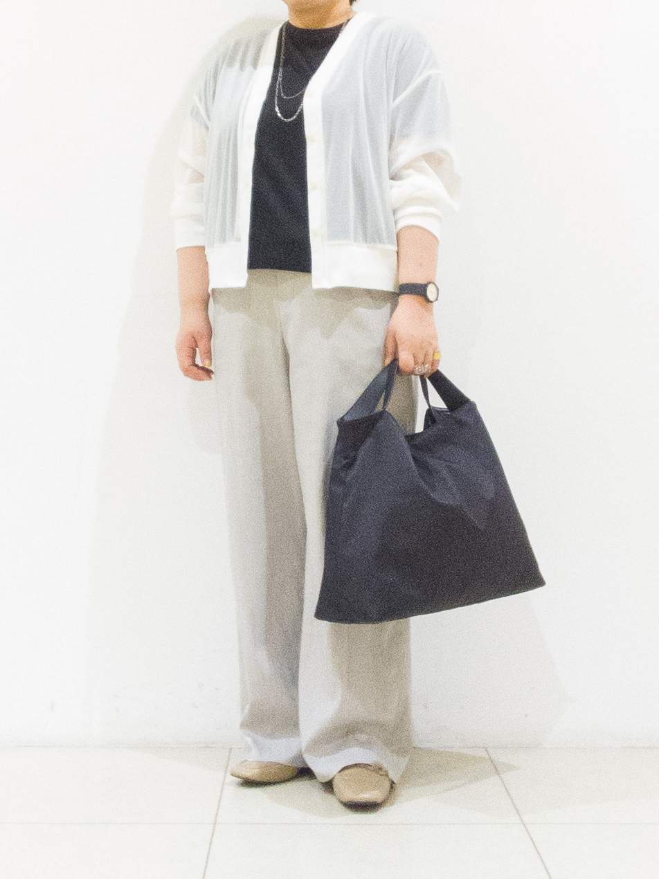 takedaさんの「UNTITLED｜【7色展開/ゆったり/ショート丈】シアートリコットカーディガン」を使ったコーディネート