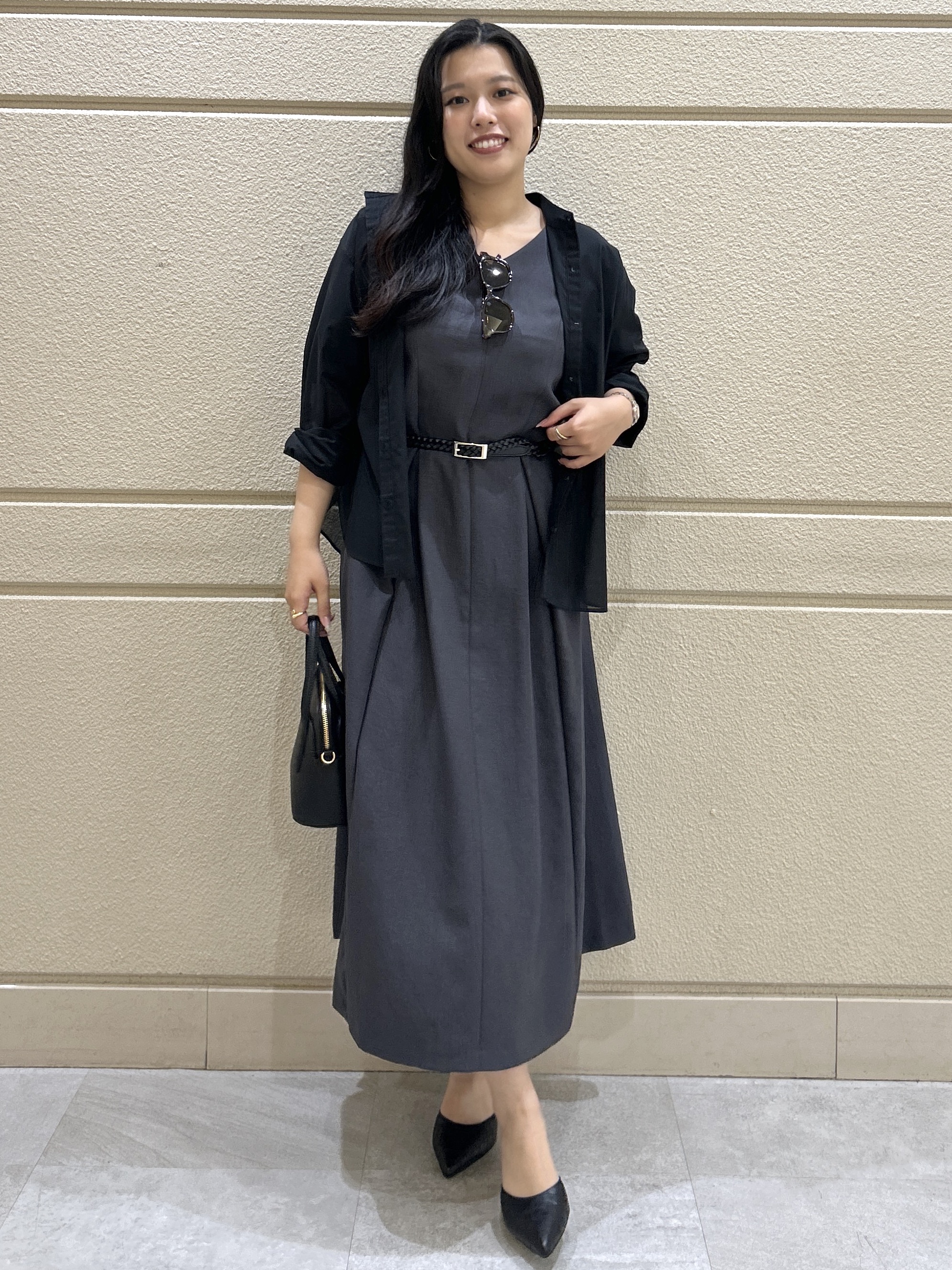 Momokaさんの「COUP DE CHANCE｜【手洗い可】シアーローンシャツ」を使ったコーディネート