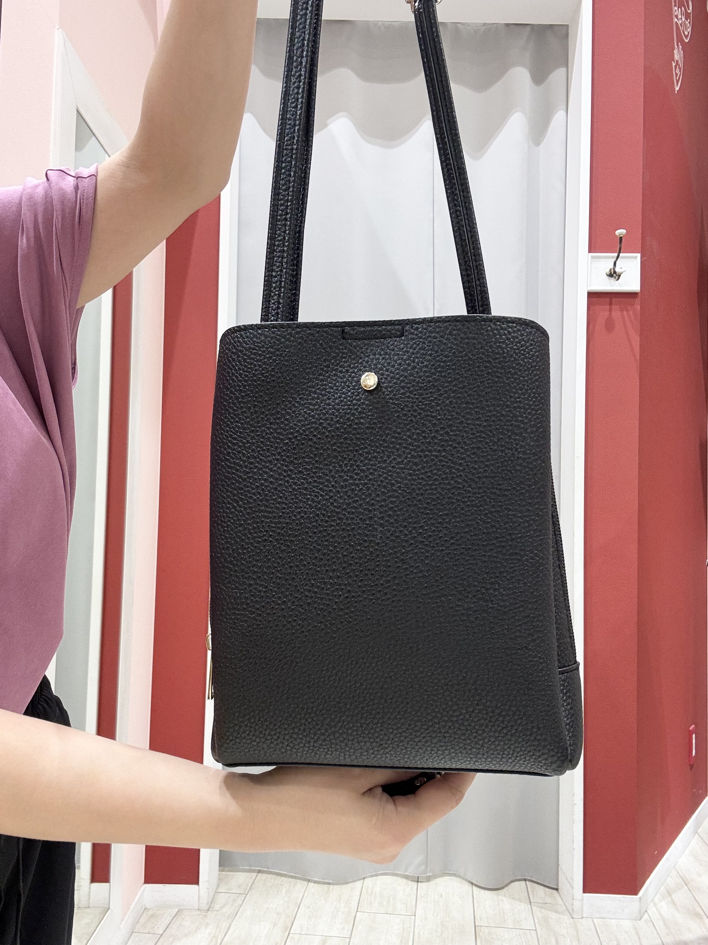 shioさんの「SHOO･LA･RUE｜【洗濯機可/体型カバー】インせず着られる 上品見えのドルマントップス」を使ったコーディネート