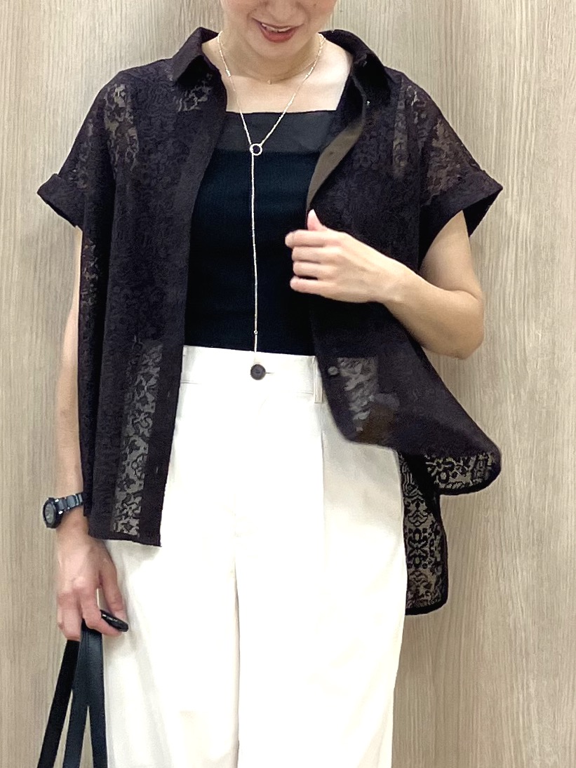 Keiさんの「grove｜【貴島明日香さん着用】シアードッキングスクエアタンク」を使ったコーディネート