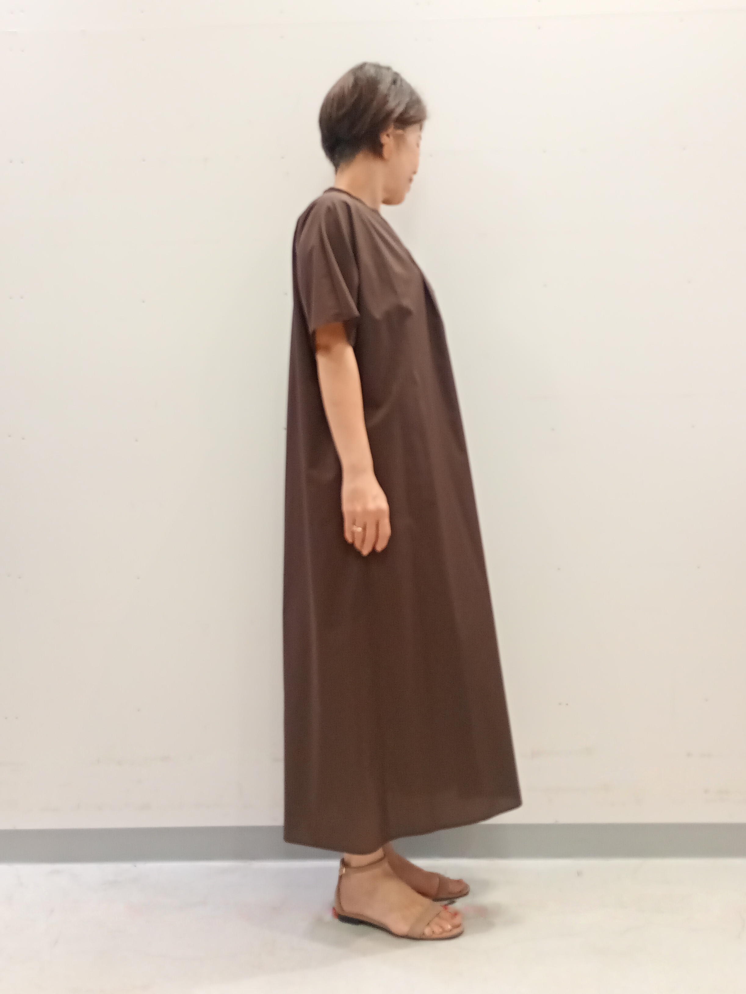Kさんの「INDIVI｜【撥水／UVカット】ベルト付きワンピース」を使ったコーディネート