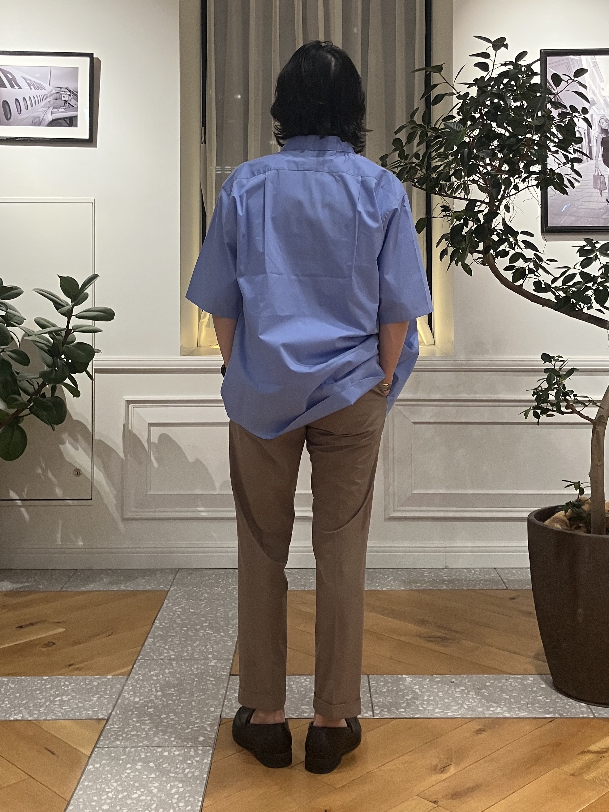 junyaさんの「DRESSTERIOR｜【干場義雅&times;DRESSTERIOR/再入荷】シドグラスシャツ」を使ったコーディネート