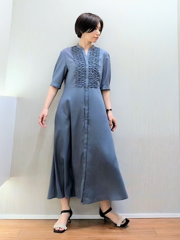 ミズタさんの「UNTITLED｜【アンサンブル可/日除け・冷房対策】シアーレーヨンZIPカーディガン」を使ったコーディネート
