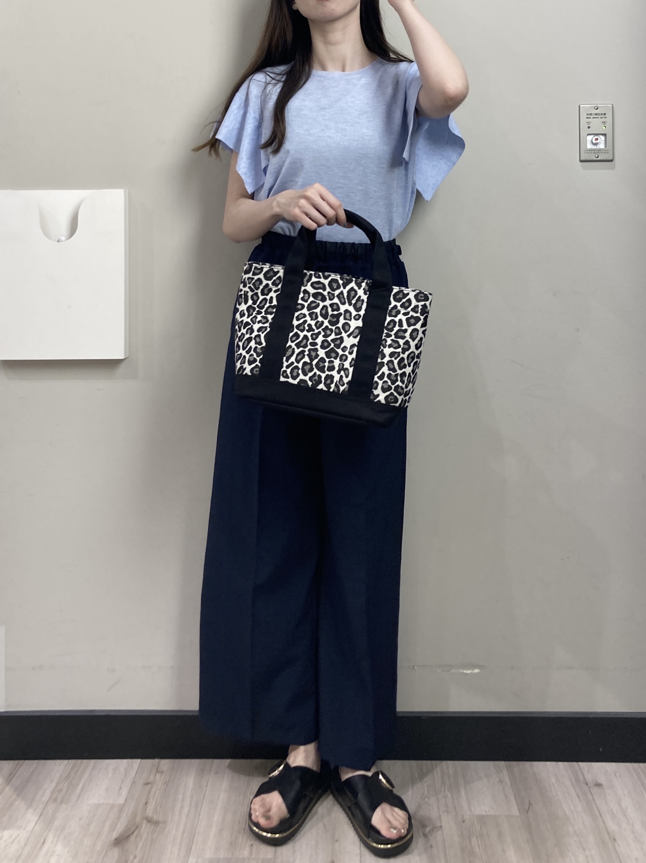わかさんの「index｜『STORY Web7月掲載』ドライタッチラメニット《UV／洗える／6col》」を使ったコーディネート