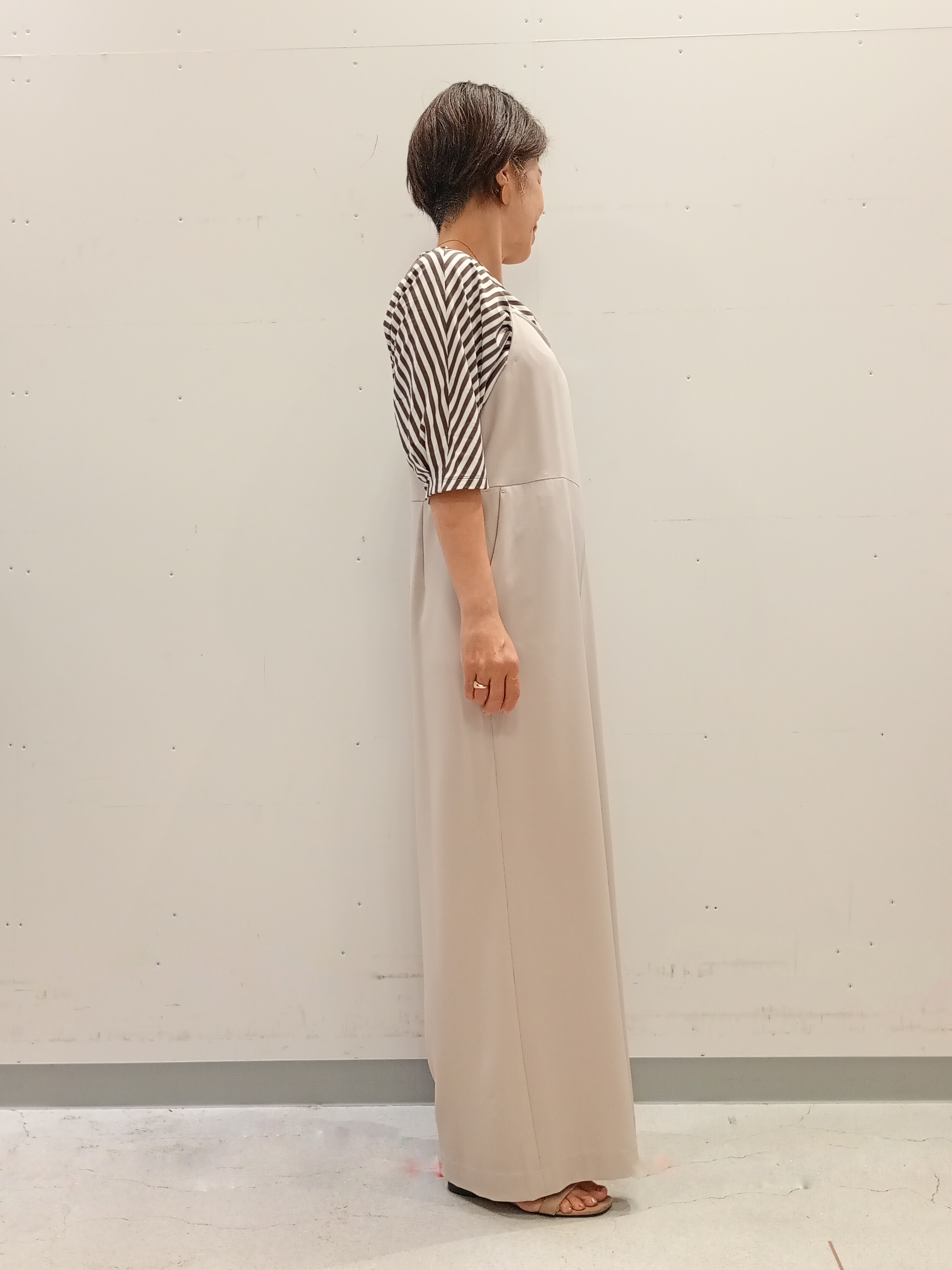 Kさんの「INDIVI｜【着る日傘】キャミソールサロペット」を使ったコーディネート