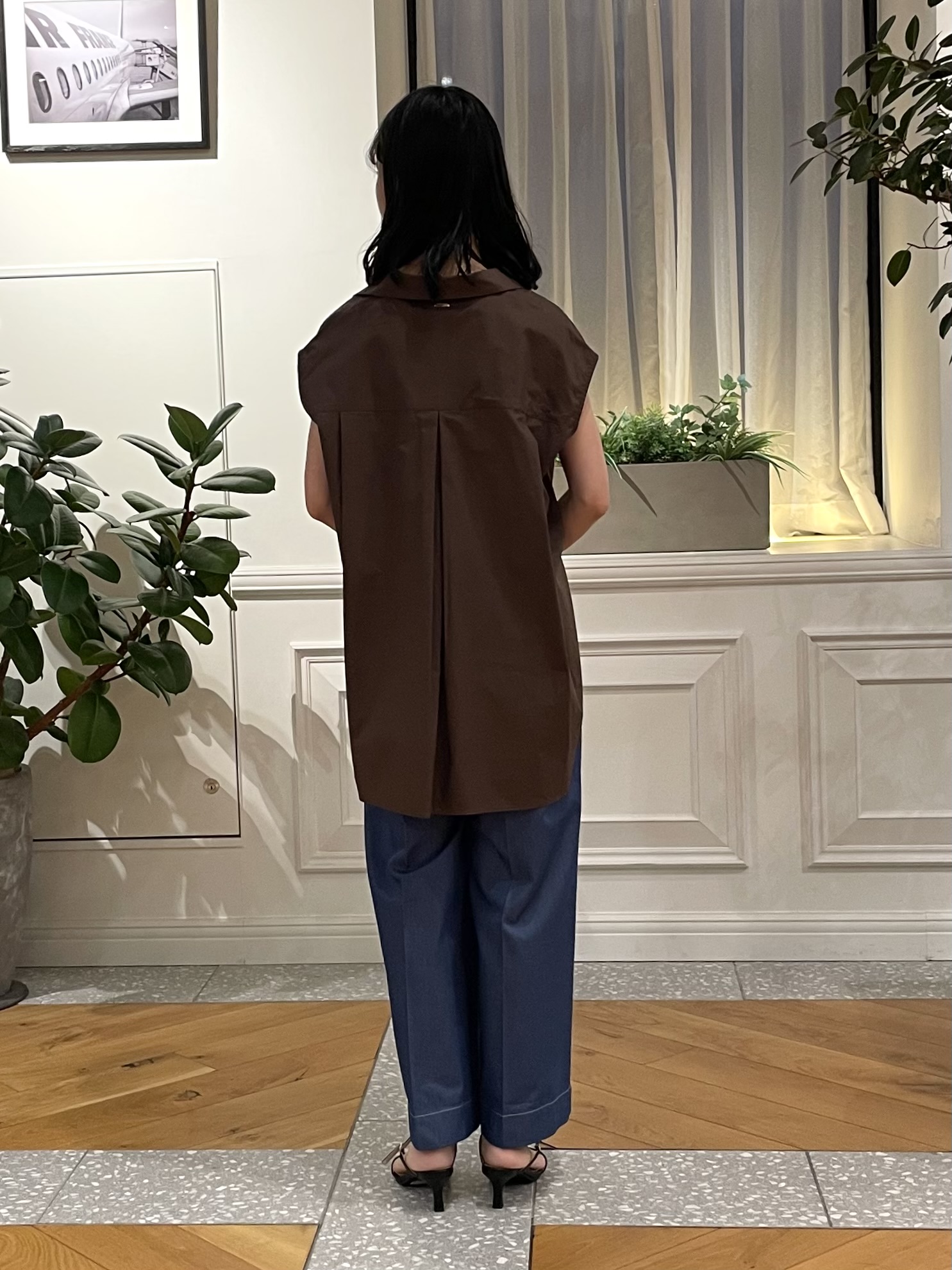 Lilyさんの「DRESSTERIOR｜フレンチスリーブ スキッパーブラウス」を使ったコーディネート