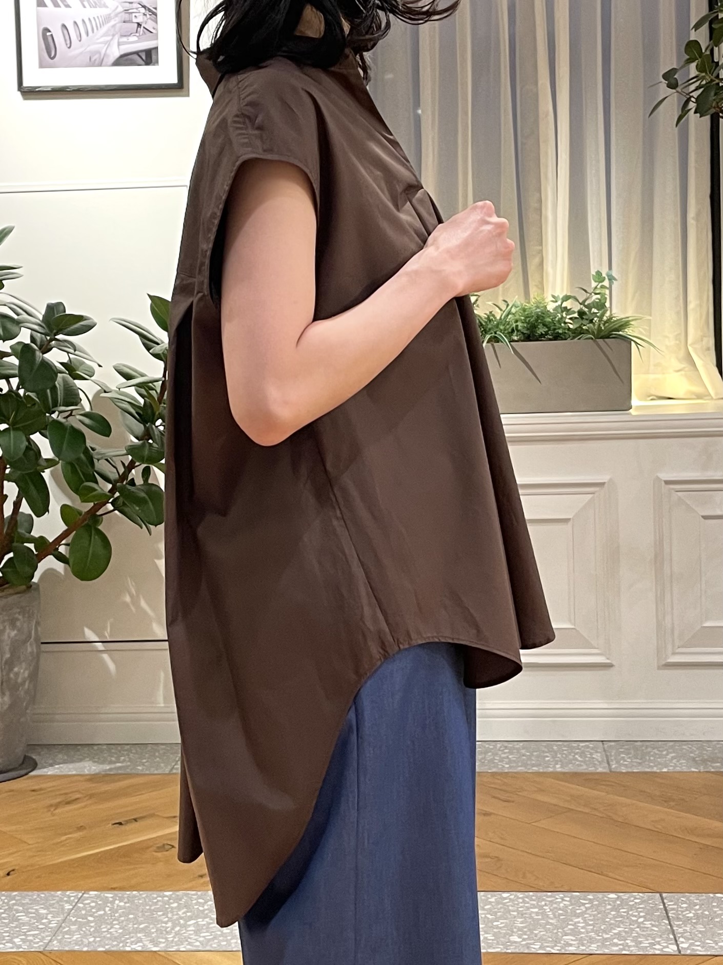 Lilyさんの「DRESSTERIOR｜フレンチスリーブ スキッパーブラウス」を使ったコーディネート