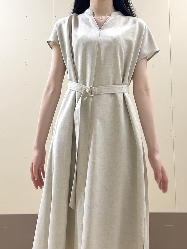 sechiさんの「UNTITLED｜◆【さらりと快適/セットアップ可/UV/接触冷感】スラブカラーレスジャケット」を使ったコーディネート