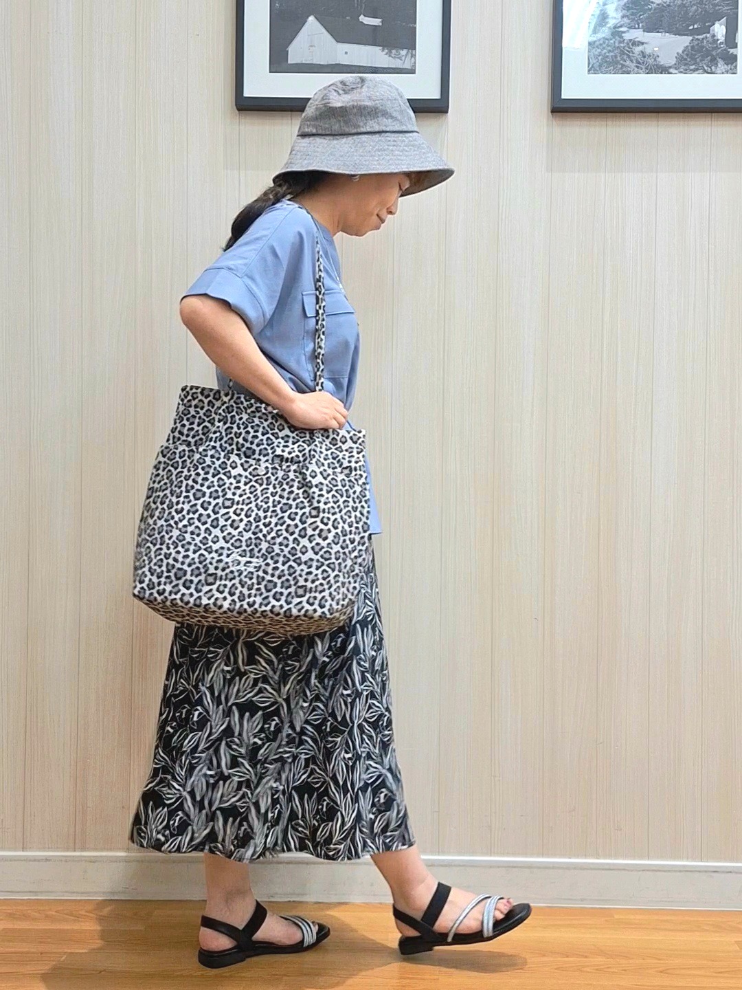 Saoさんの「SHOO･LA･RUE｜【洗濯後しわになりにくい/UV/吸水速乾】Wポケットが目を引く オンオフ使えるスキッパーブラウス」を使ったコーディネート