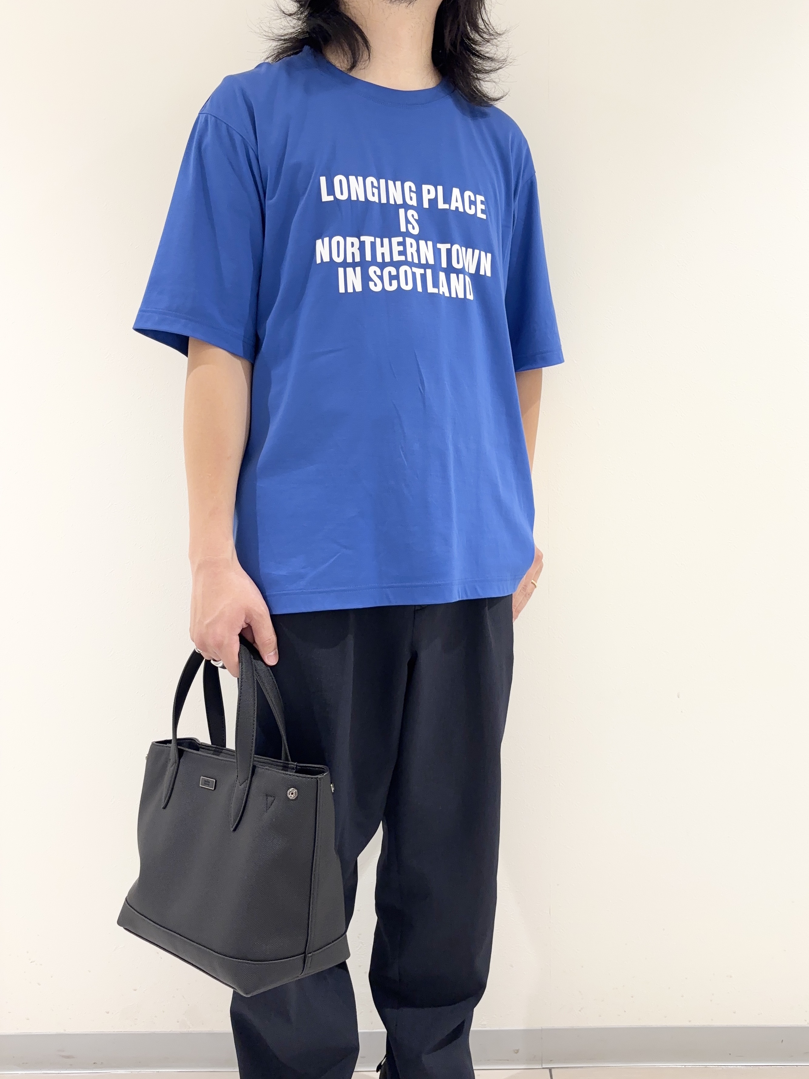 及川さんの「TAKEO KIKUCHI｜【BOWLER HAT LABEL】アイスクリアコットン バッククロスピストル 半袖Tシャツ」を使ったコーディネート