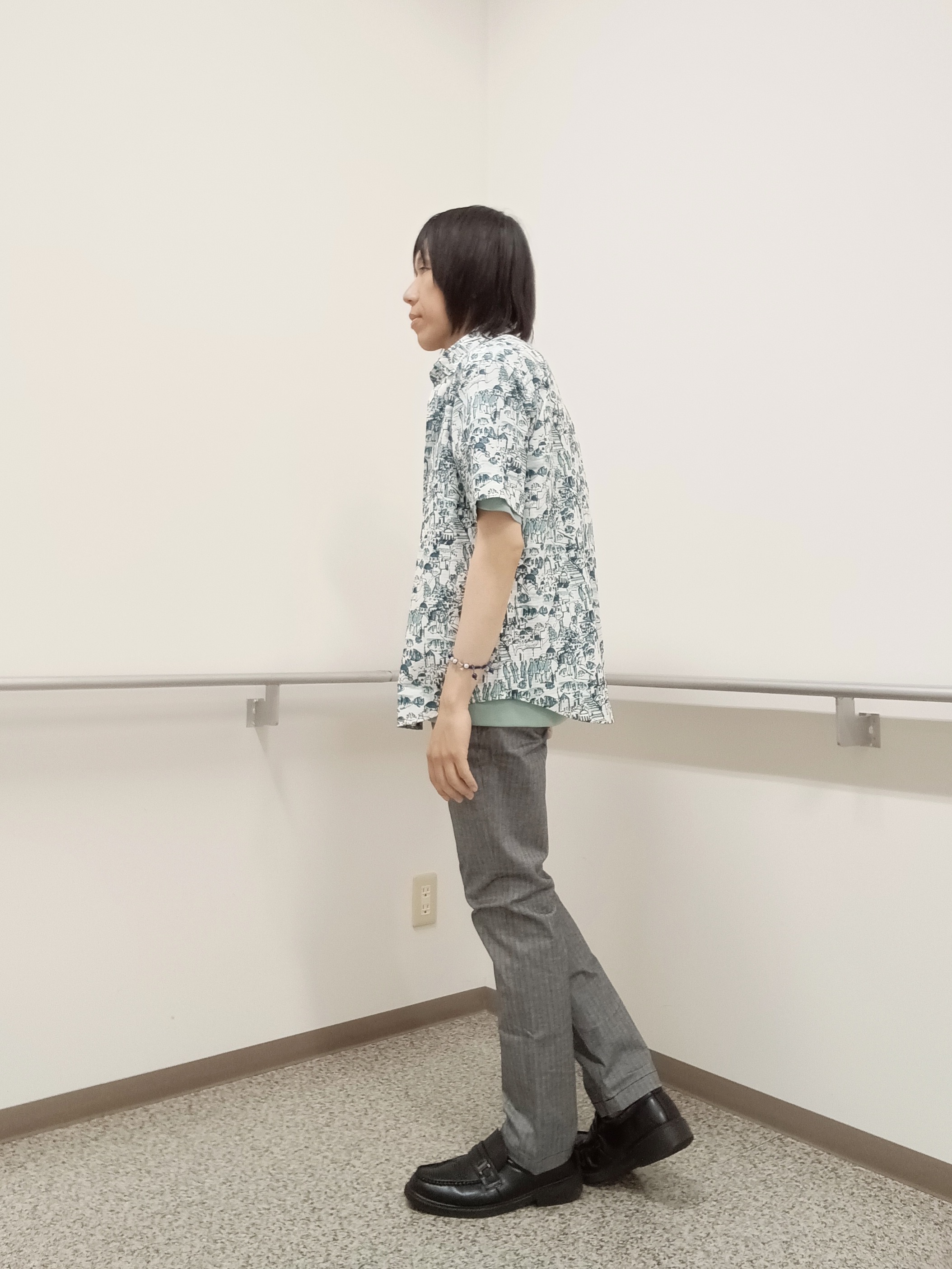 moritaさんの「TAKEO KIKUCHI｜【日本製】DotAir（R）リゾートプリント半袖シャツ」を使ったコーディネート