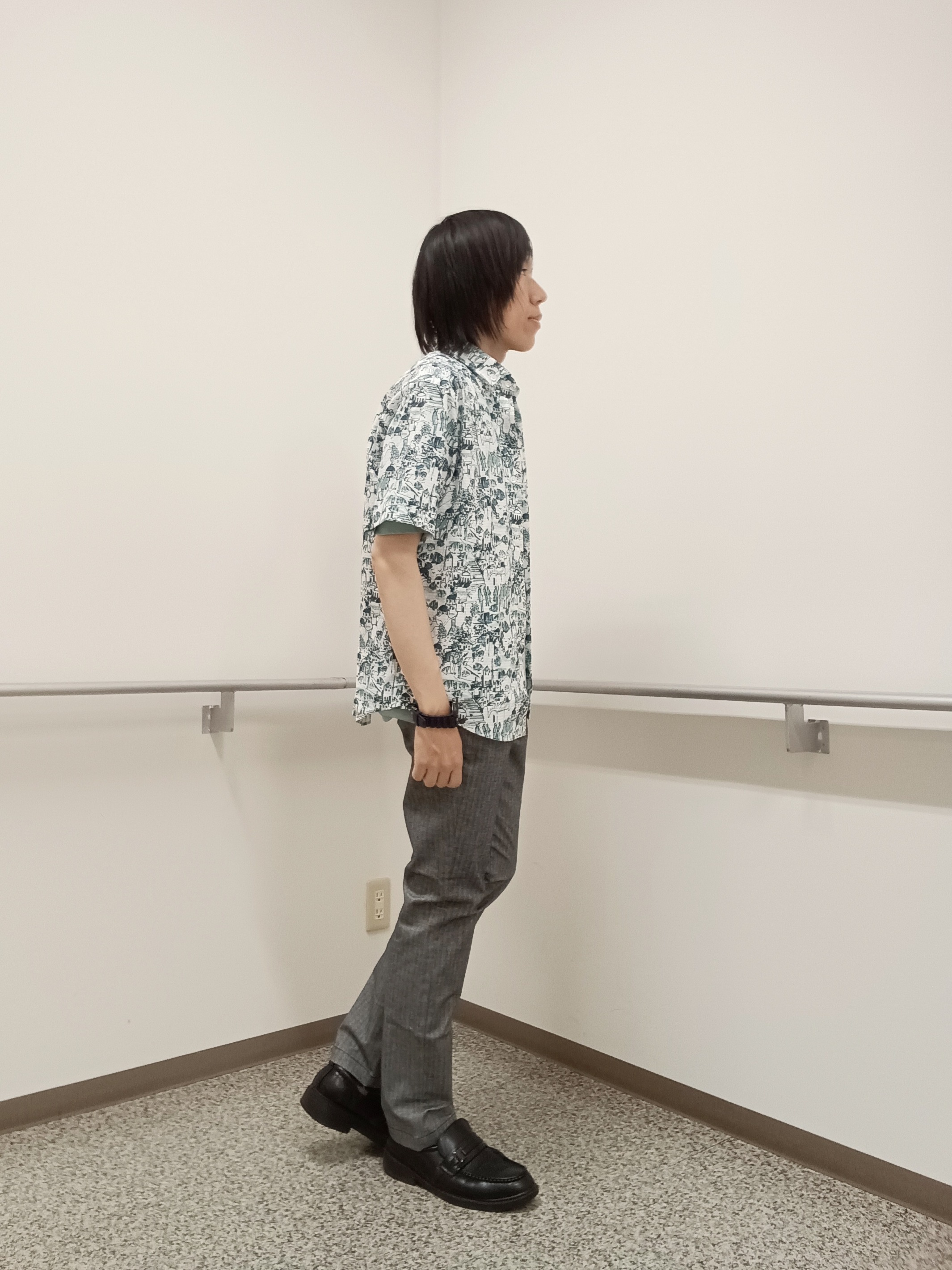 moritaさんの「TAKEO KIKUCHI｜【日本製】DotAir（R）リゾートプリント半袖シャツ」を使ったコーディネート