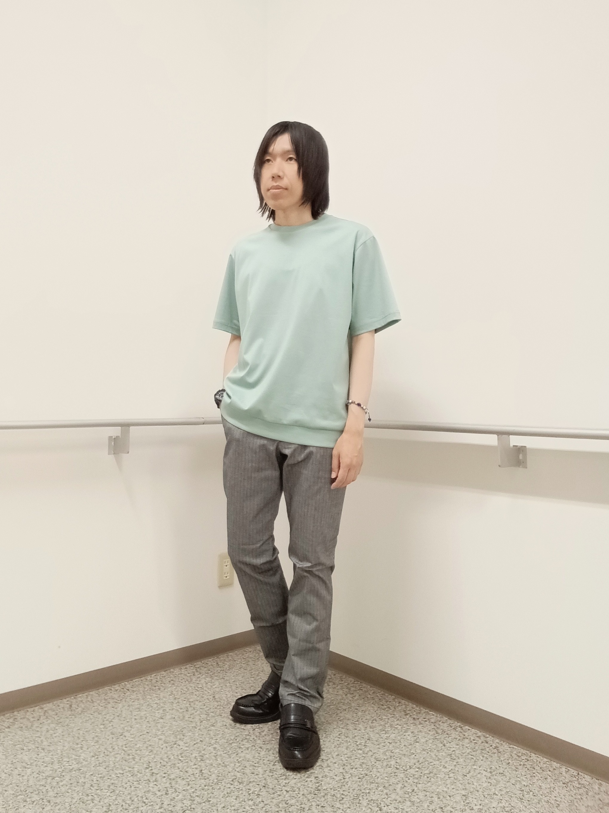 moritaさんの「TAKEO KIKUCHI｜【日本製】DotAir（R）リゾートプリント半袖シャツ」を使ったコーディネート