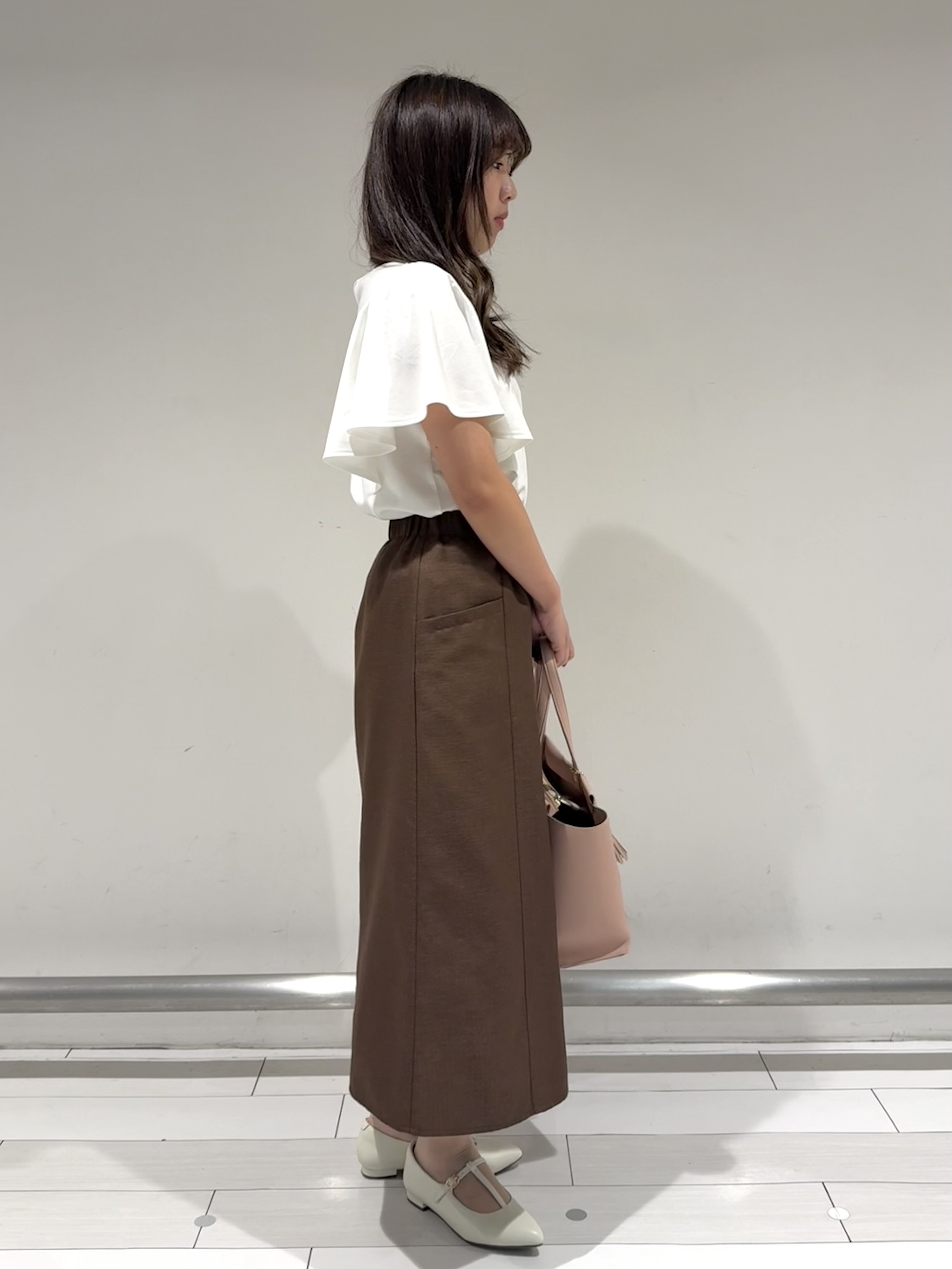 Azusaさんの「Reflect｜フロントファスナーシアーブルゾン」を使ったコーディネート