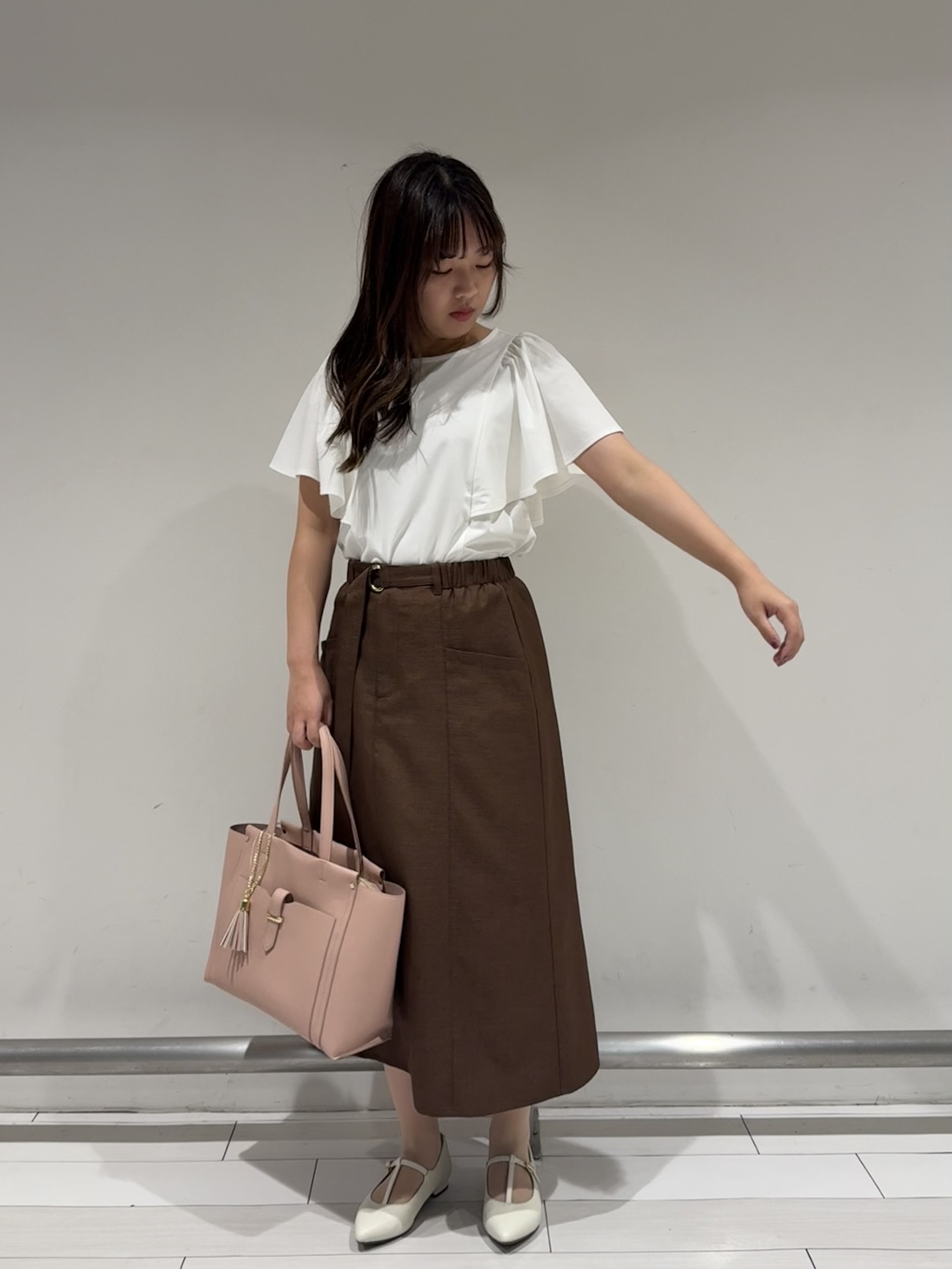 Azusaさんの「Reflect｜フロントファスナーシアーブルゾン」を使ったコーディネート
