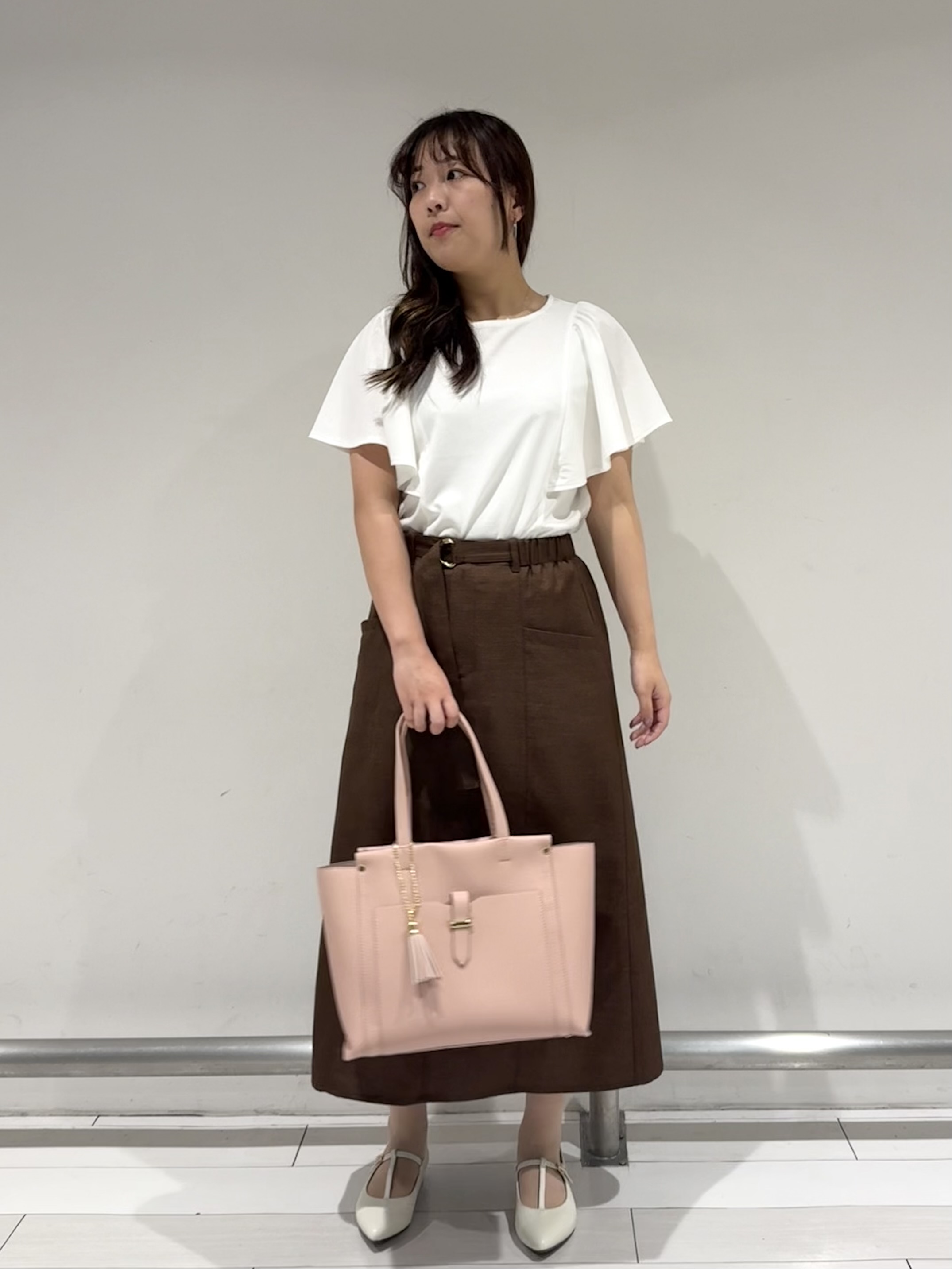 Azusaさんの「Reflect｜フロントファスナーシアーブルゾン」を使ったコーディネート