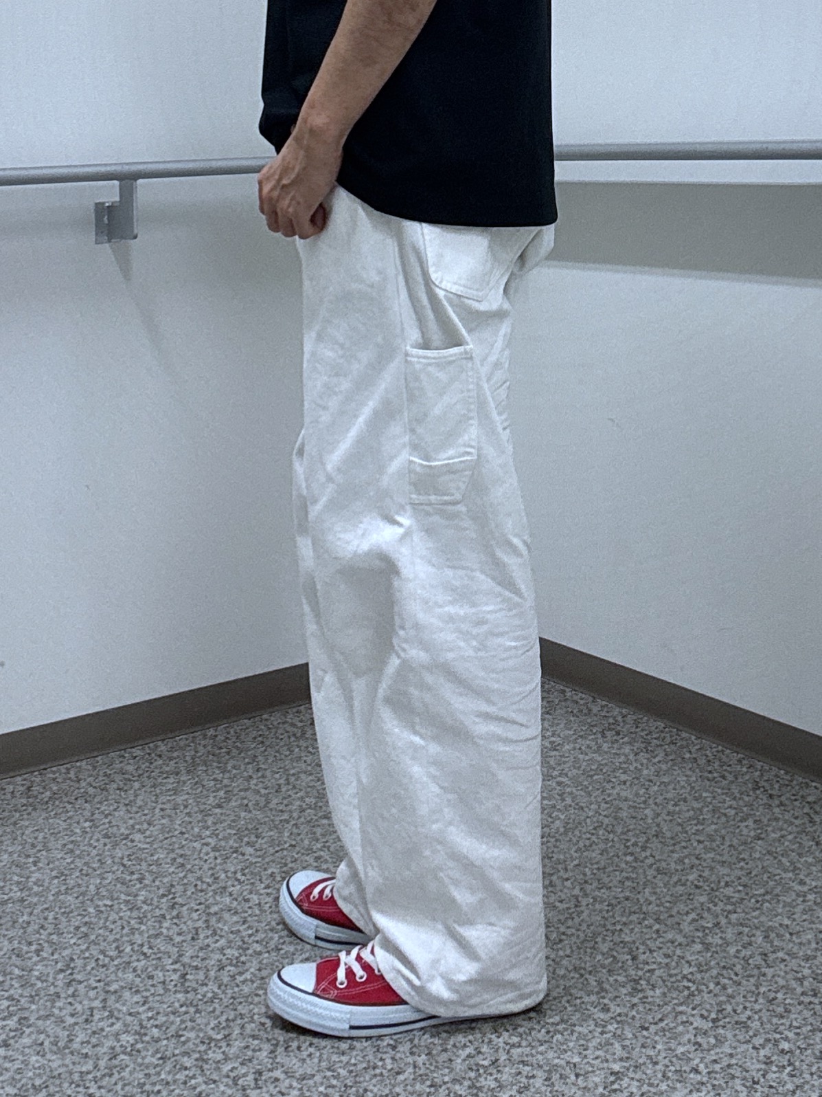 おーのさんの「TAKEO KIKUCHI｜【日本製】DotAir（R）サッカー7分袖シャツ」を使ったコーディネート