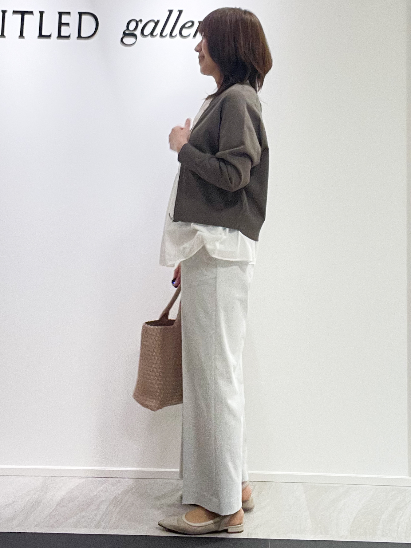 めいさんの「UNTITLED｜【アンサンブル可/日除け・冷房対策】シアーレーヨンZIPカーディガン」を使ったコーディネート