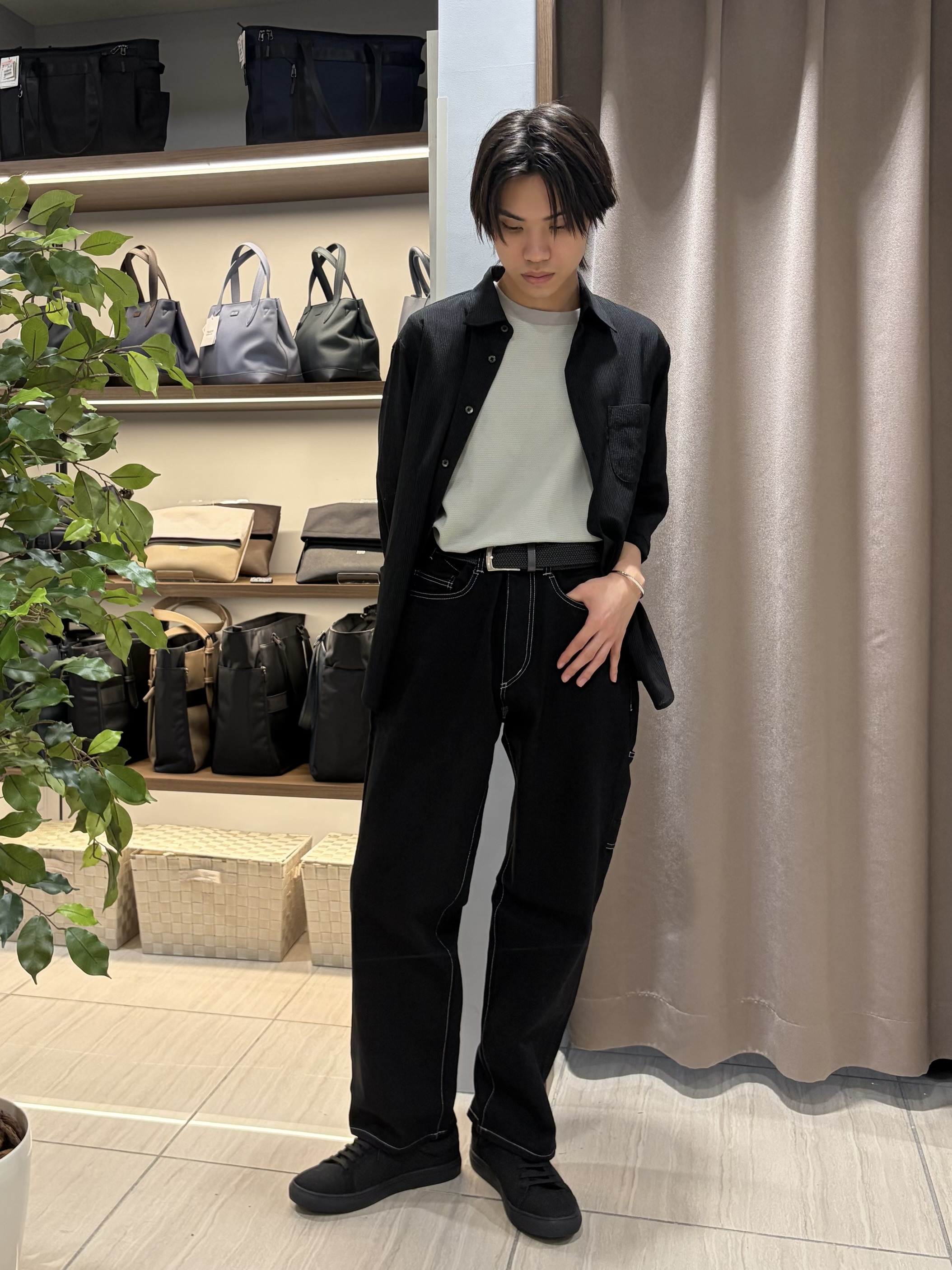 hiroさんの「TAKEO KIKUCHI｜【抗菌防臭】ステイフレッシュ Tシャツ」を使ったコーディネート