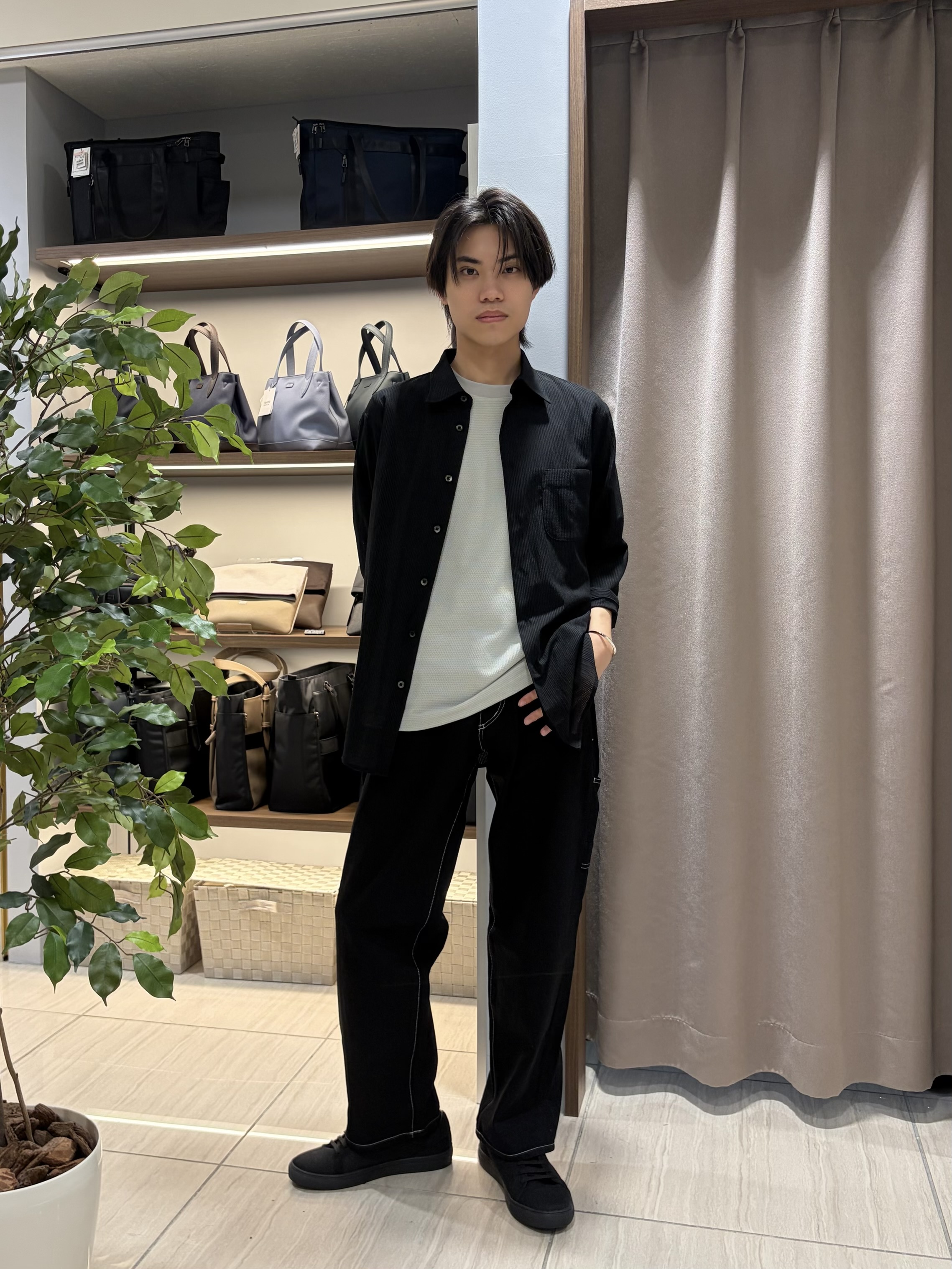 hiroさんの「TAKEO KIKUCHI｜【抗菌防臭】ステイフレッシュ Tシャツ」を使ったコーディネート
