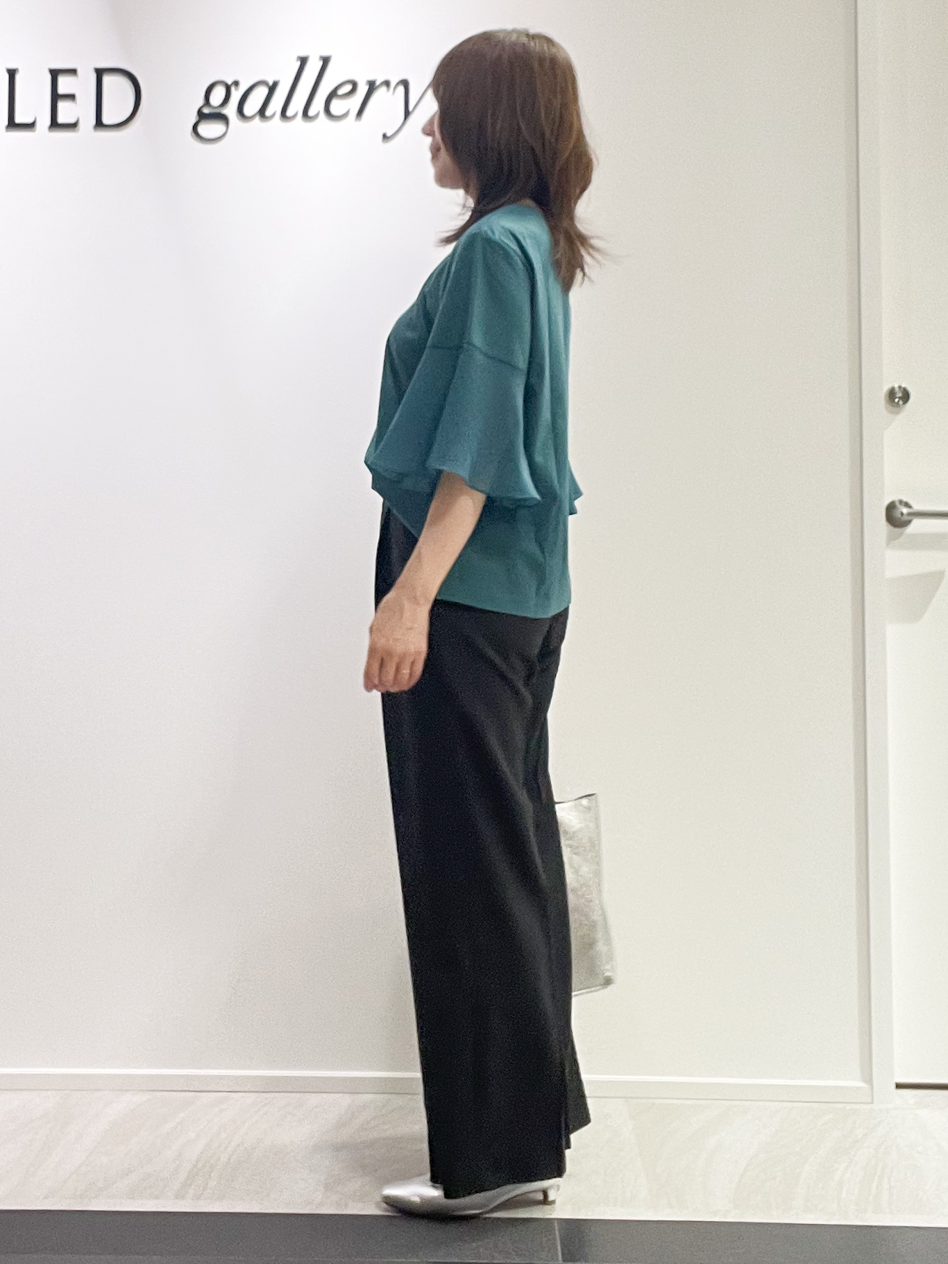 めいさんの「UNTITLED｜【洗える/華奢見え】袖シアープルオーバー」を使ったコーディネート
