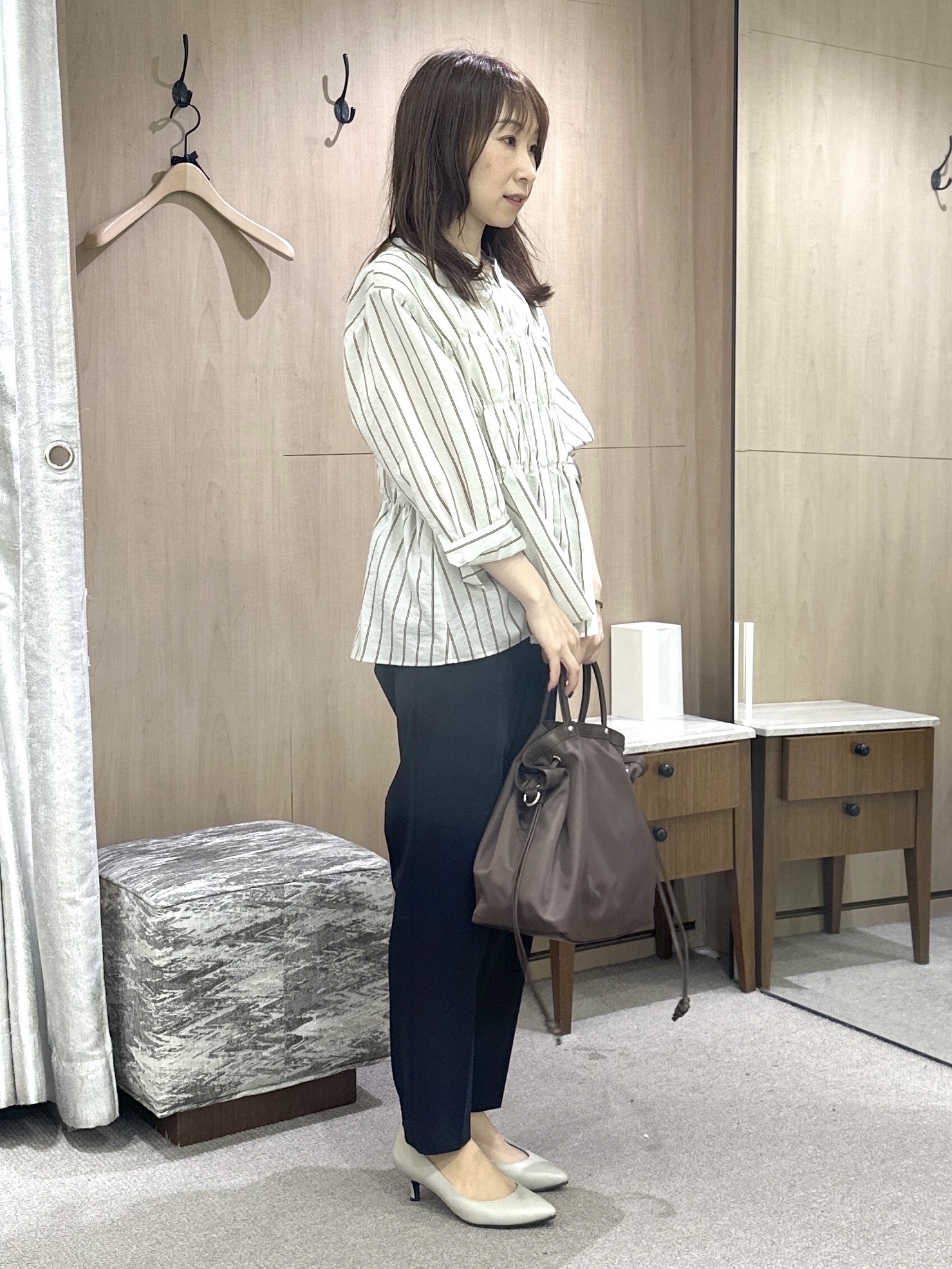 Miwaさんの「UNTITLED｜コットンリネンカーディガン」を使ったコーディネート