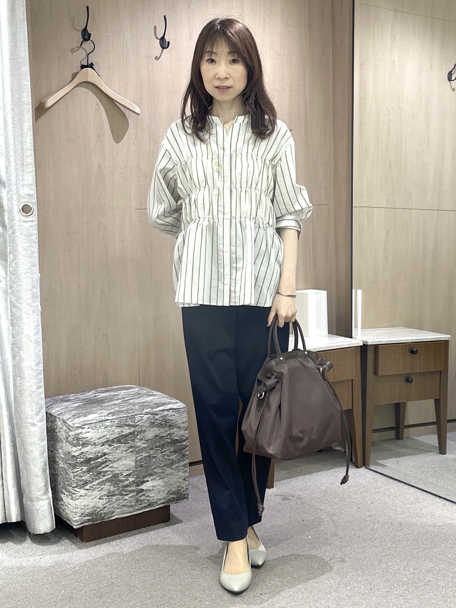 Miwaさんの「UNTITLED｜コットンリネンカーディガン」を使ったコーディネート