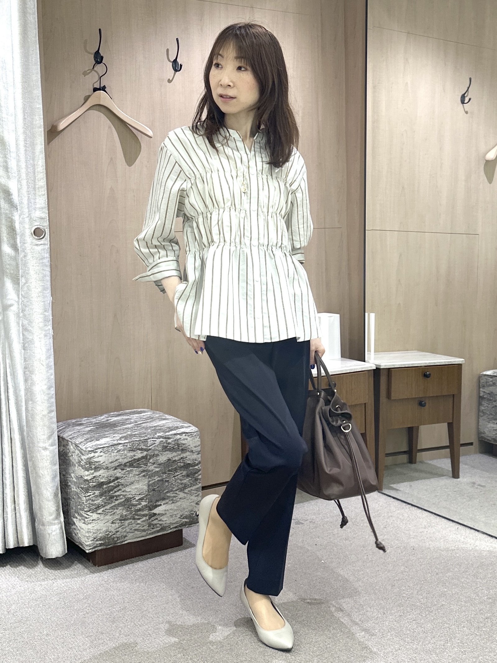Miwaさんの「UNTITLED｜コットンリネンカーディガン」を使ったコーディネート