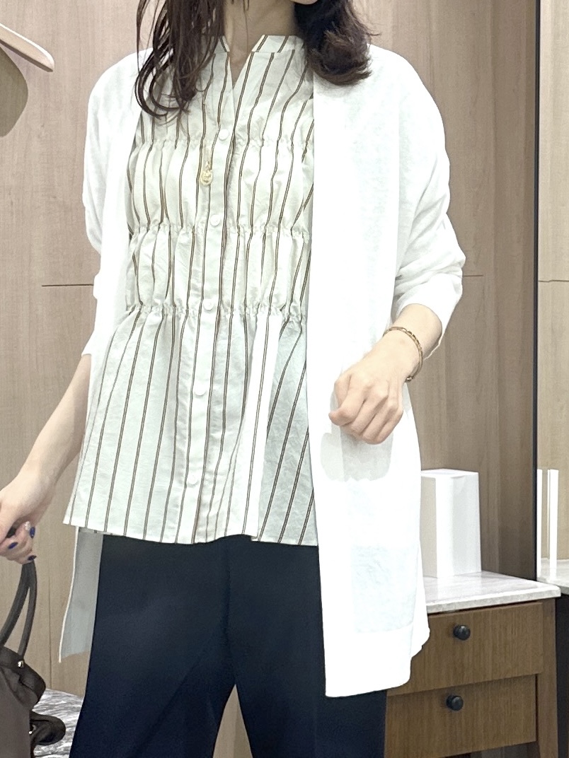 Miwaさんの「UNTITLED｜コットンリネンカーディガン」を使ったコーディネート