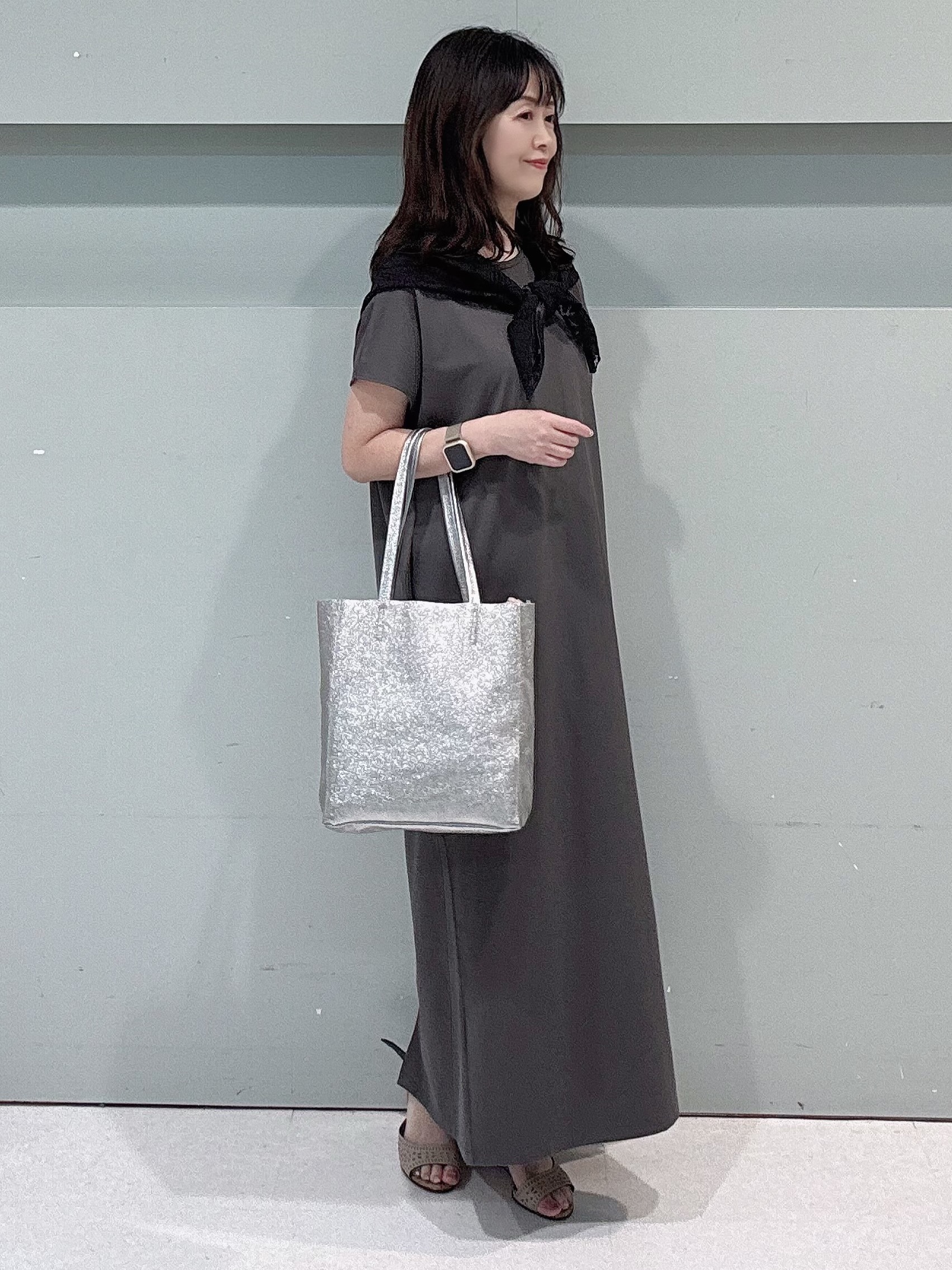 makiさんの「UNTITLED｜レーススカーフ」を使ったコーディネート