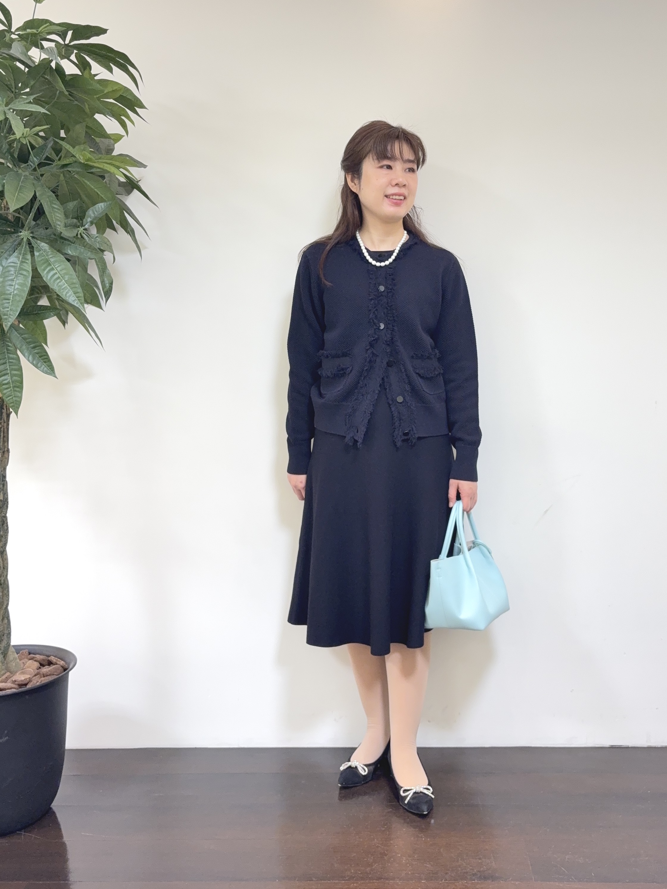 CHISATOさんの「UNTITLED｜【洗える/フォーマル】フレアワンピース」を使ったコーディネート